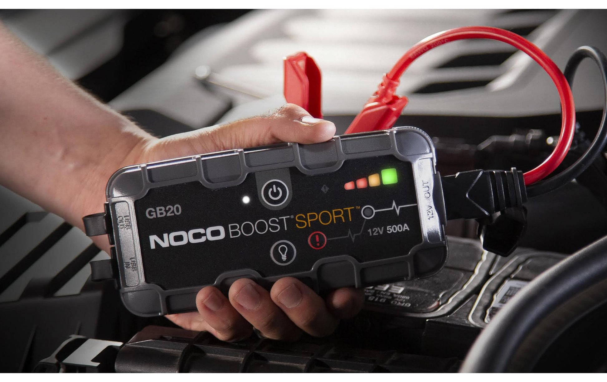 NOCO Genius GB20 Powerbank 2'000 mAh – IP65, Grau