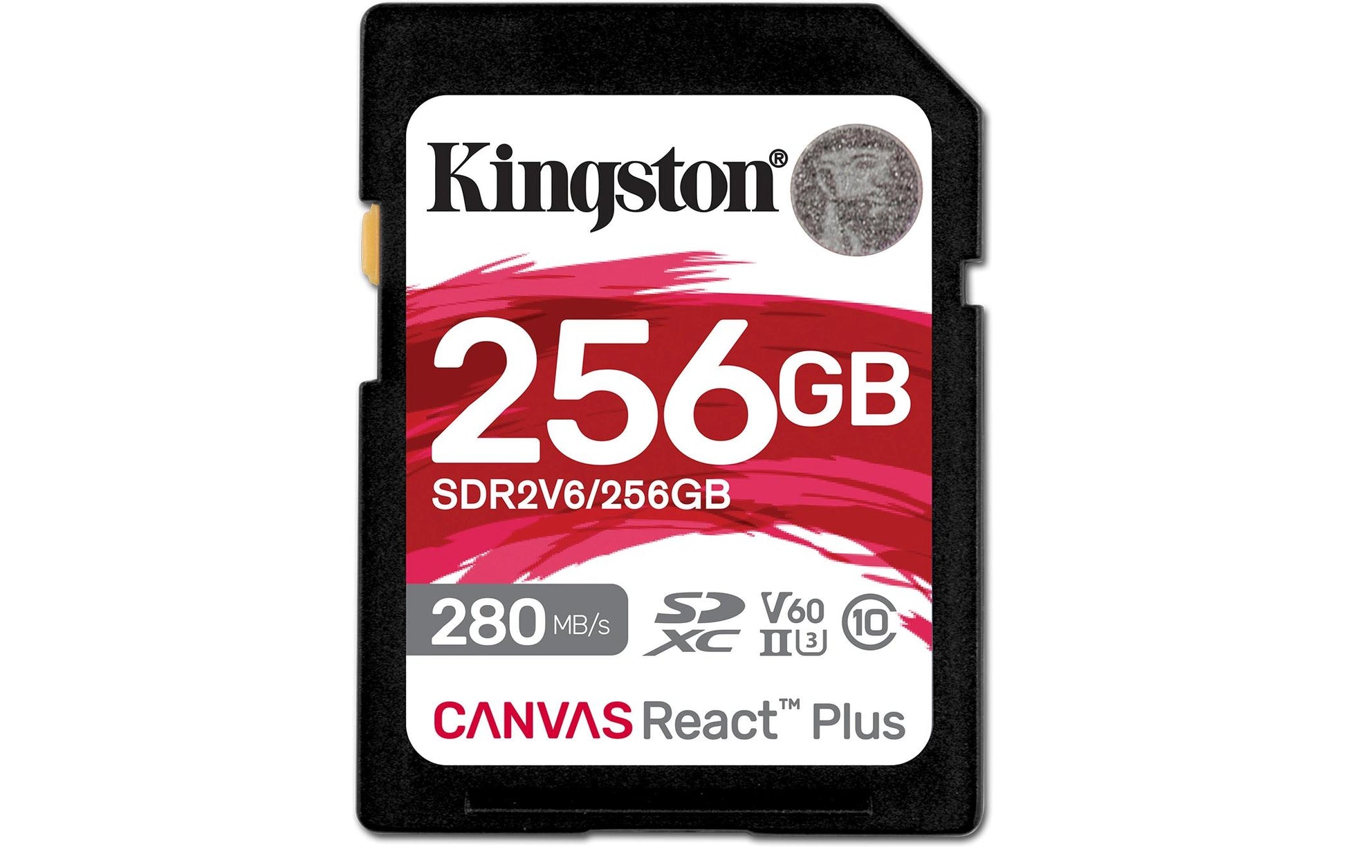 Kingston Technology Kingston Canvas React Plus Allgemeines Speichergerät – 256 GB, SDXC UHS-II, U3 V60 280/150 MB/s