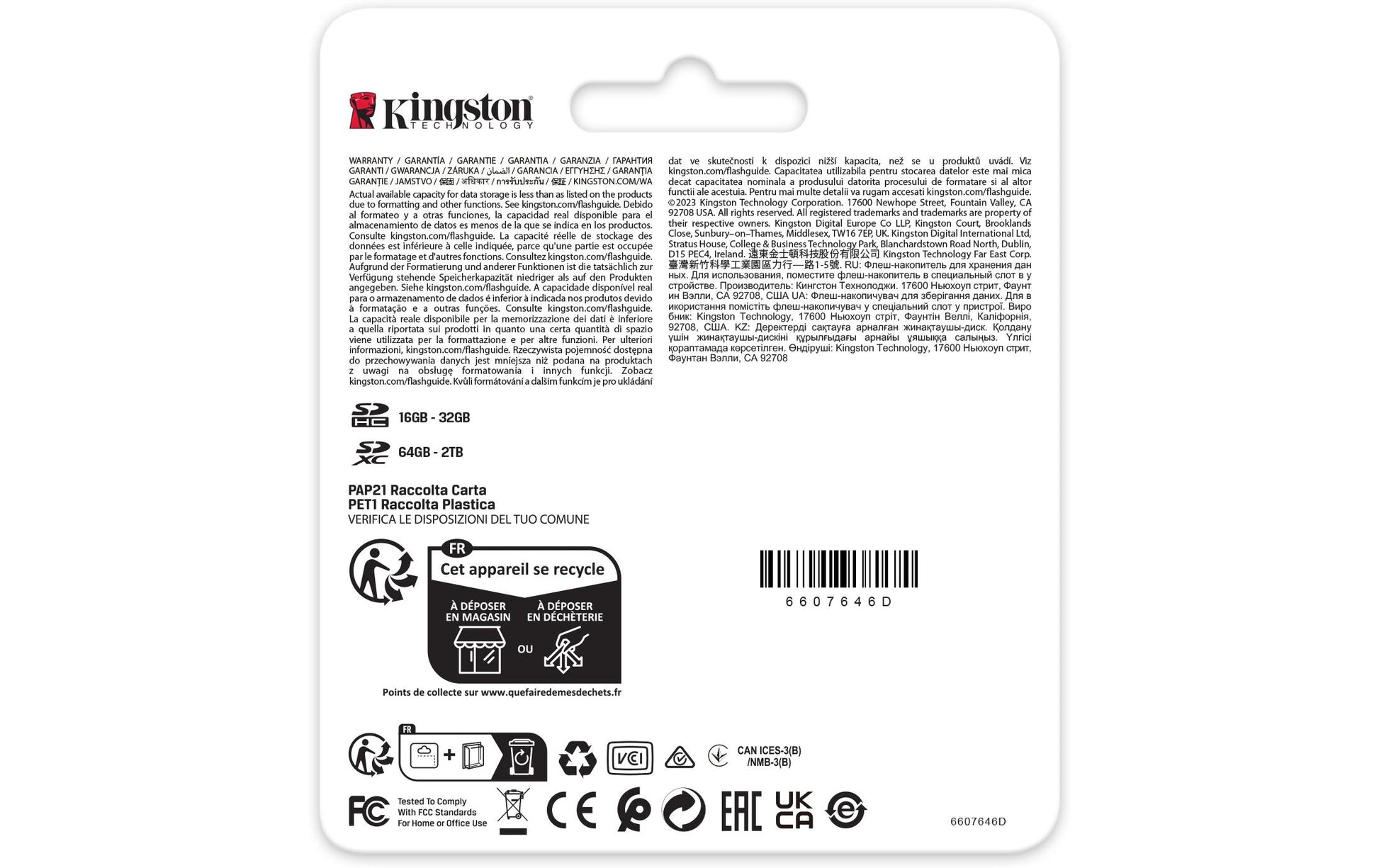 Kingston Technology Barcode-Etiketten für LTO Ultrium
