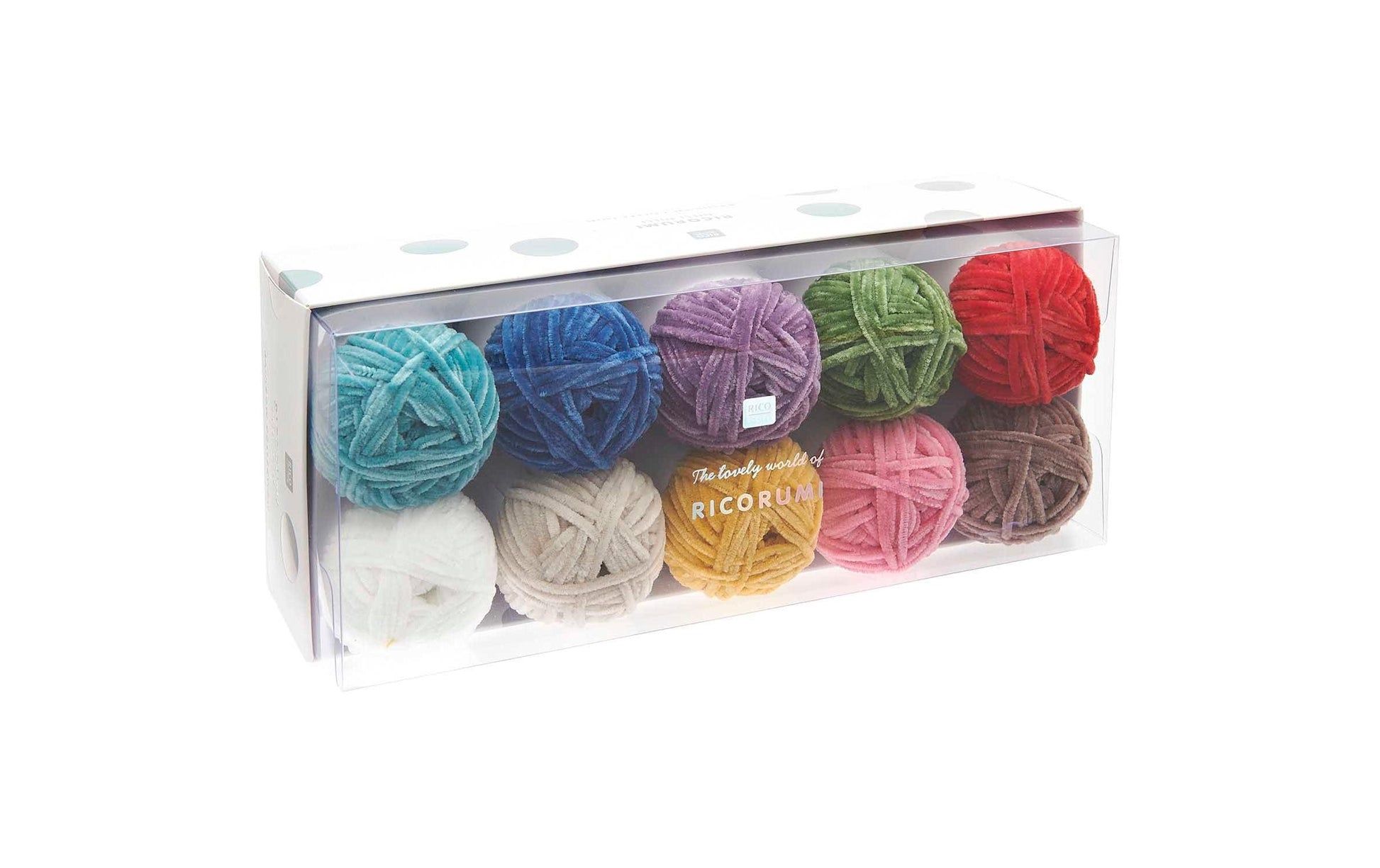 Rico Design Ricorumi-Set, Polyester, mehrfarbig, 10 Stück