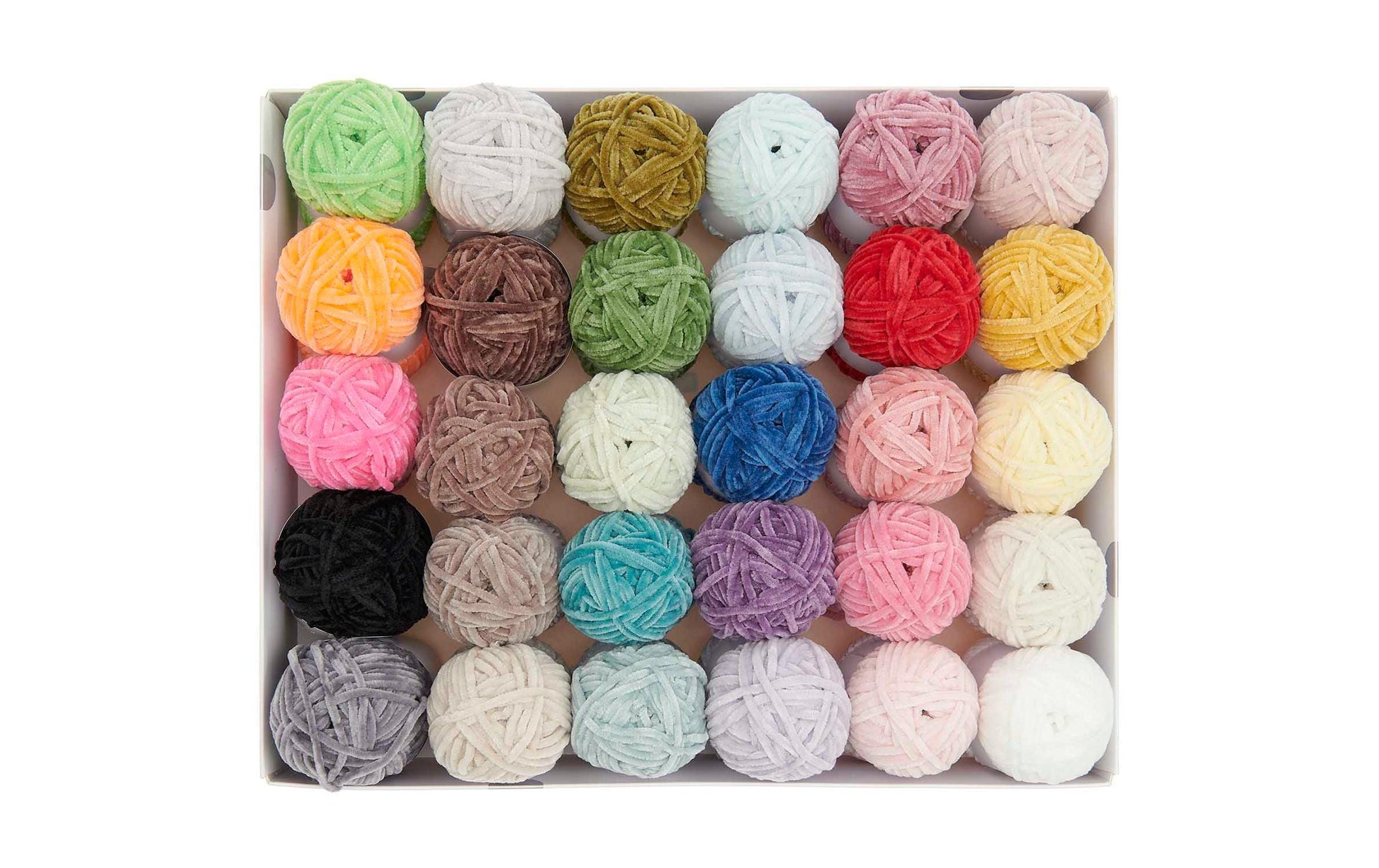 Rico Design Ricorumi-Set – Polyester, 65 m, mehrfarbig, 30 Stück