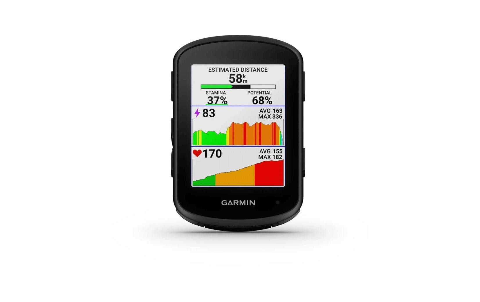 Garmin Edge 840 – Fahrradcomputer, ANT+, 2,6", bis 26 h Akkulaufzeit, Schwarz, für Smarttrainer, Leistungsmessung