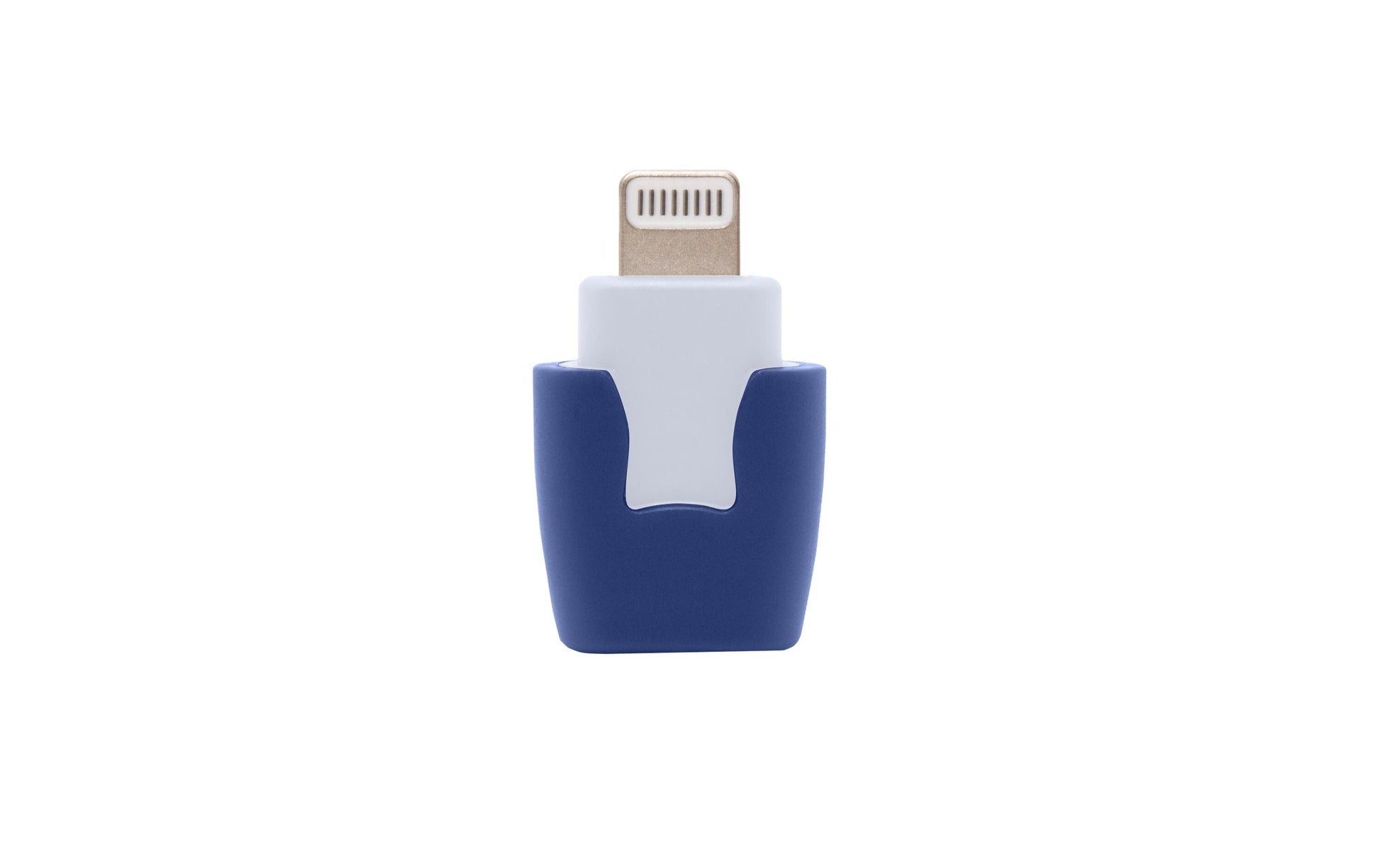 Heat it® Heat it classic Lightning – Lightning Adapter – für iPhone 6s–14, Blau
