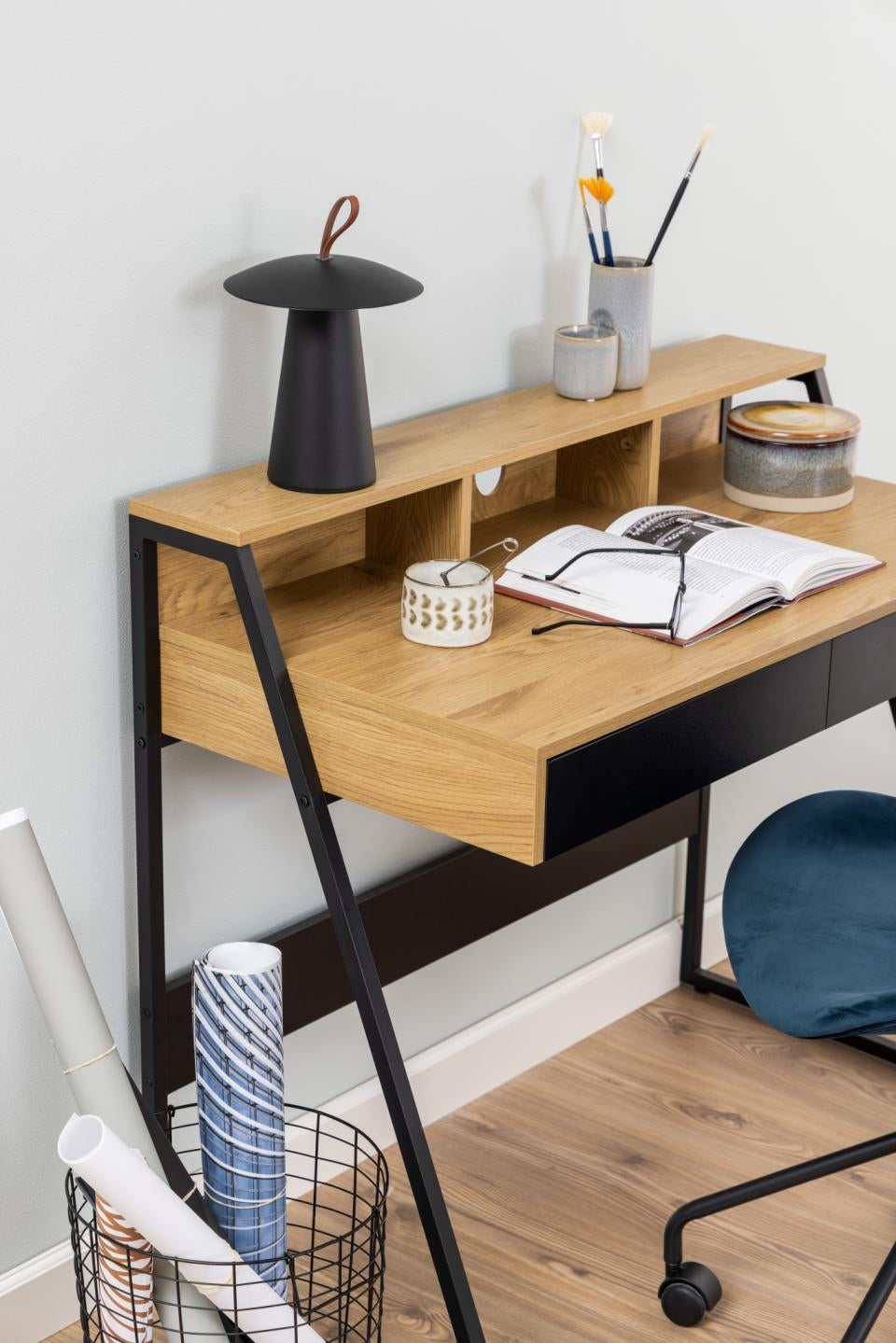 Actona AC Design – Stehtisch – 100 × 50 × 88 cm – Wildeiche