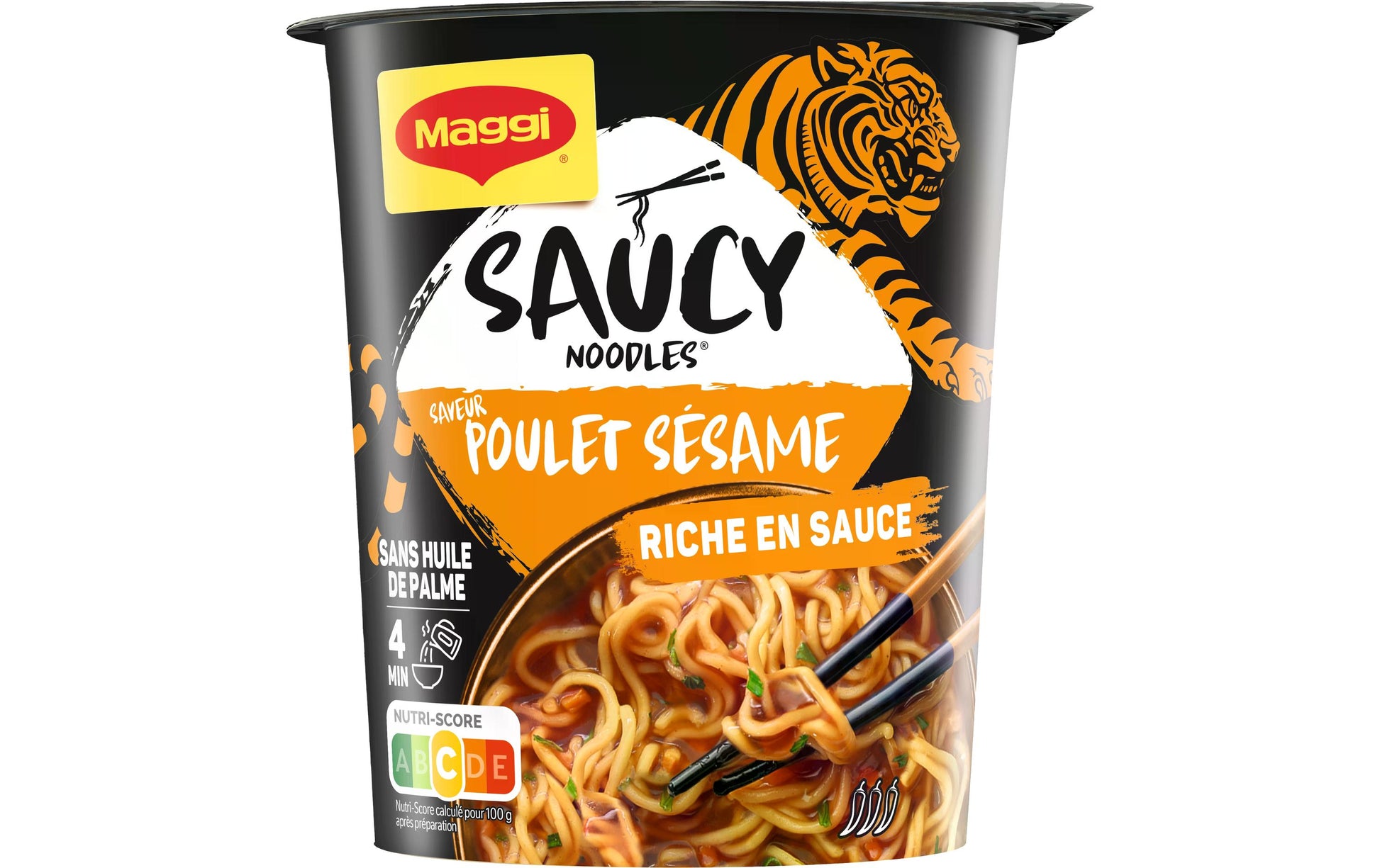 Maggi Instantnudeln Poulet-Sesam, vegetarisch – 75 g