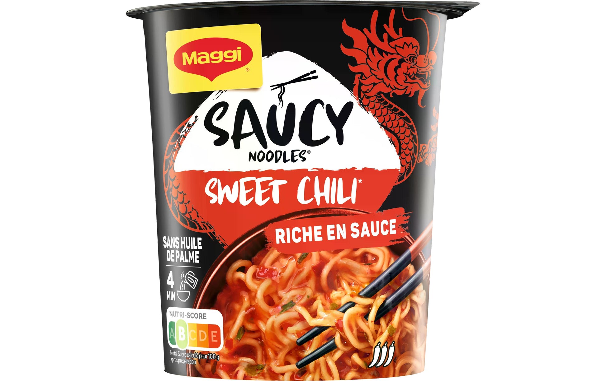Maggi Instantnudeln Sweet Chili, vegetarisch – 75 g