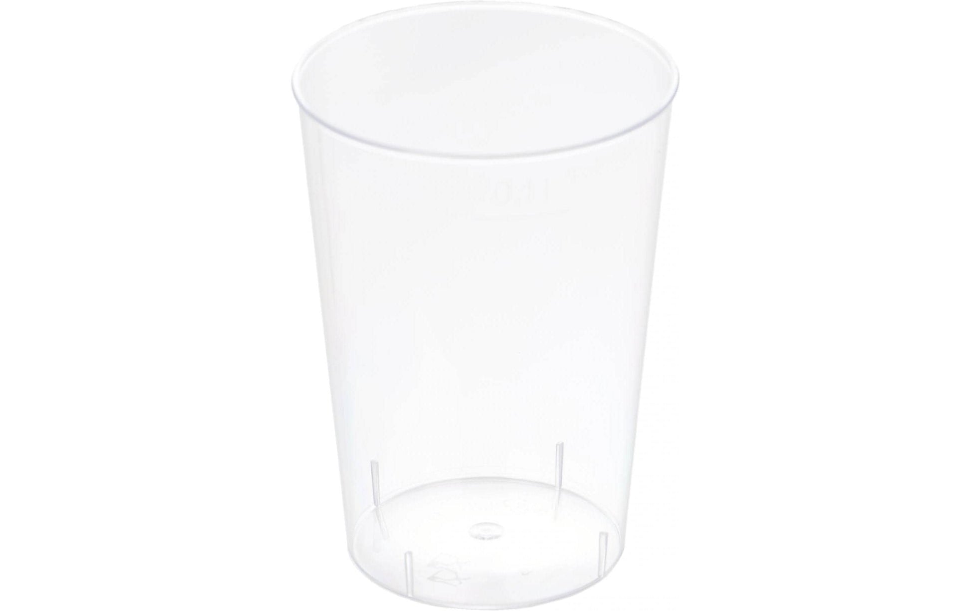 Elco Weinglas-Becher, PS – 1 dl, transparent – 30 Stk.