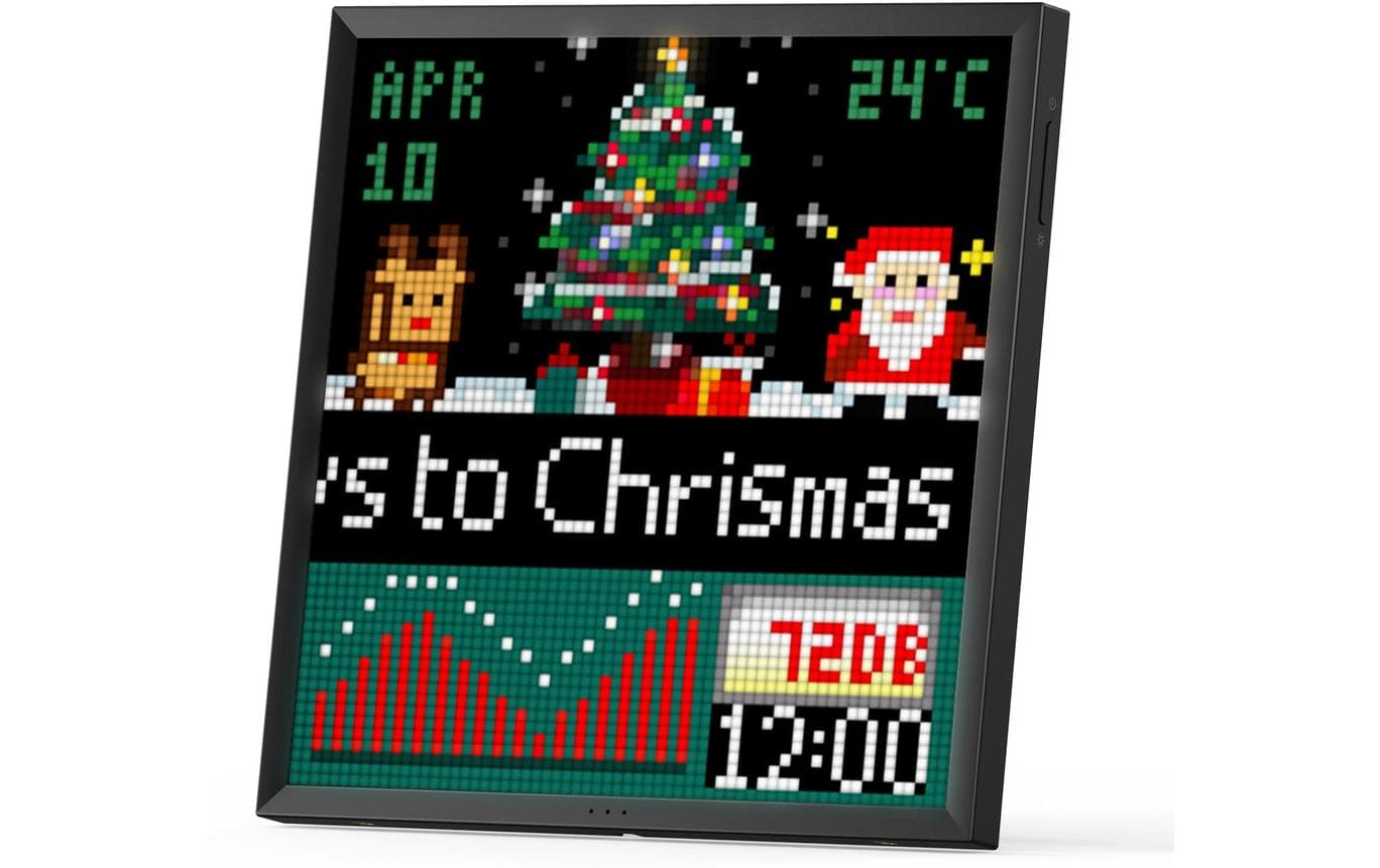Divoom Pixoo 64 Pixel-Display – WLAN – Schwarz