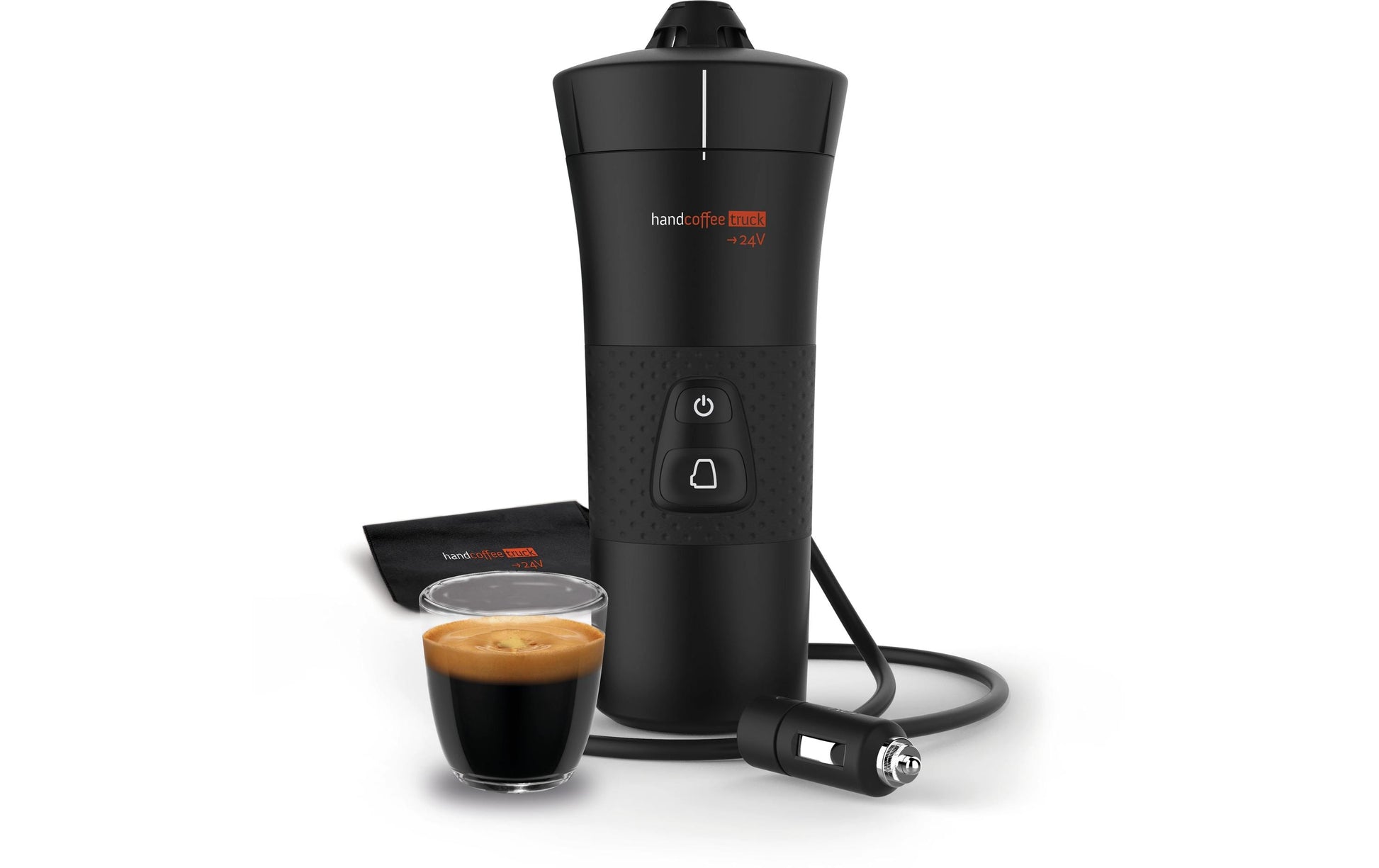 Handpresso Kapselmaschine – für Senseo, 0,1 l, schwarz, 9,5×22,5×9,5 cm