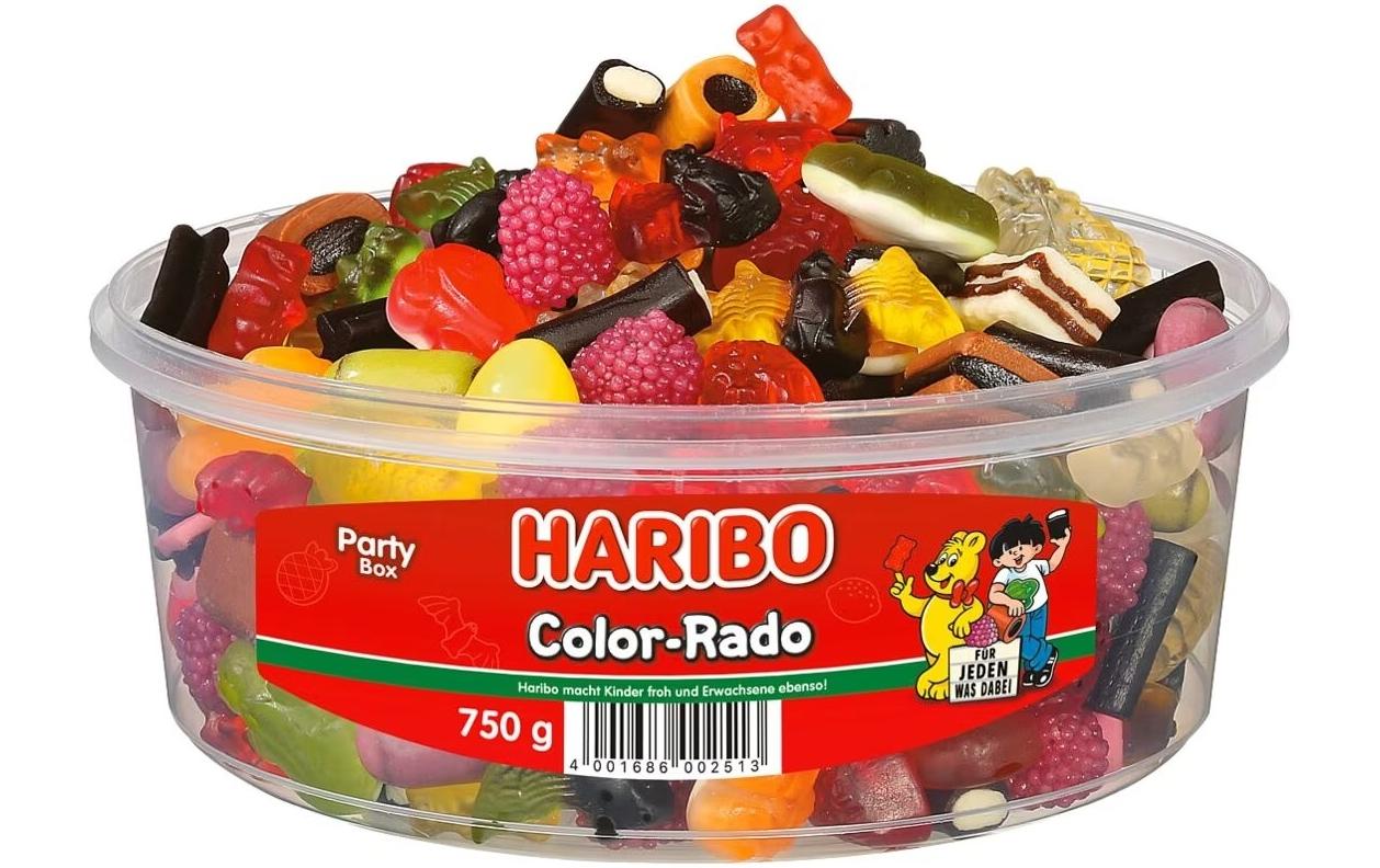 Haribo int. Haribo Color-Rado Gummibonbons – 750 g
