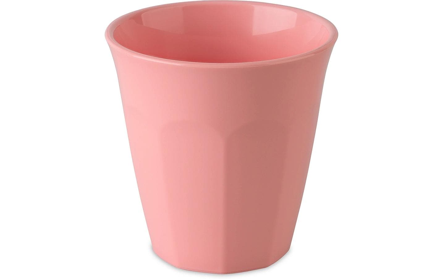 Koziol Becher NORA S – 150 ml, Ø 7,9 cm, Kunststoff (biozirkulär), Rosa, spülmaschinenfest