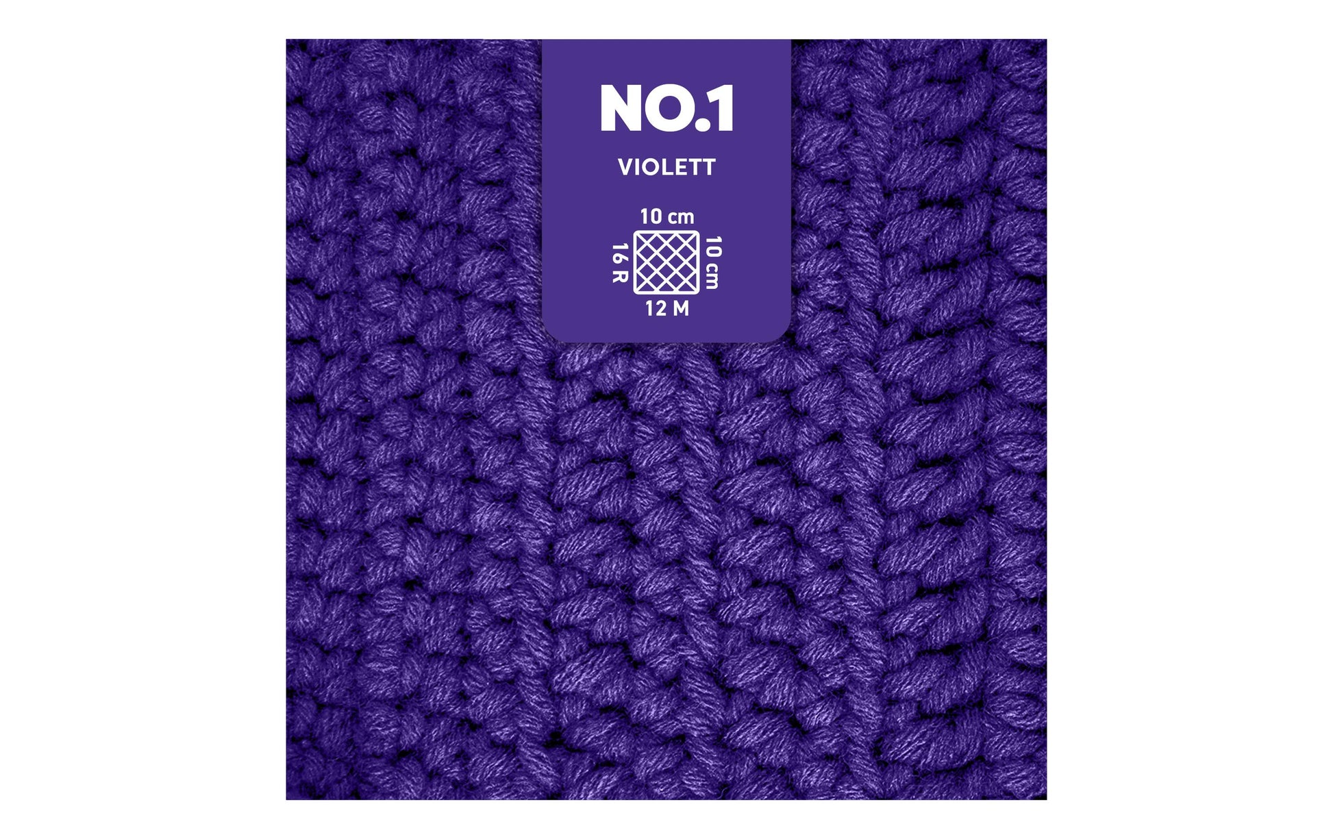 myBoshi Nr. 1 Wolle Violett – 50 g, 55 m, Nadel 6 mm, 70% Polyacryl/30% Schurwolle