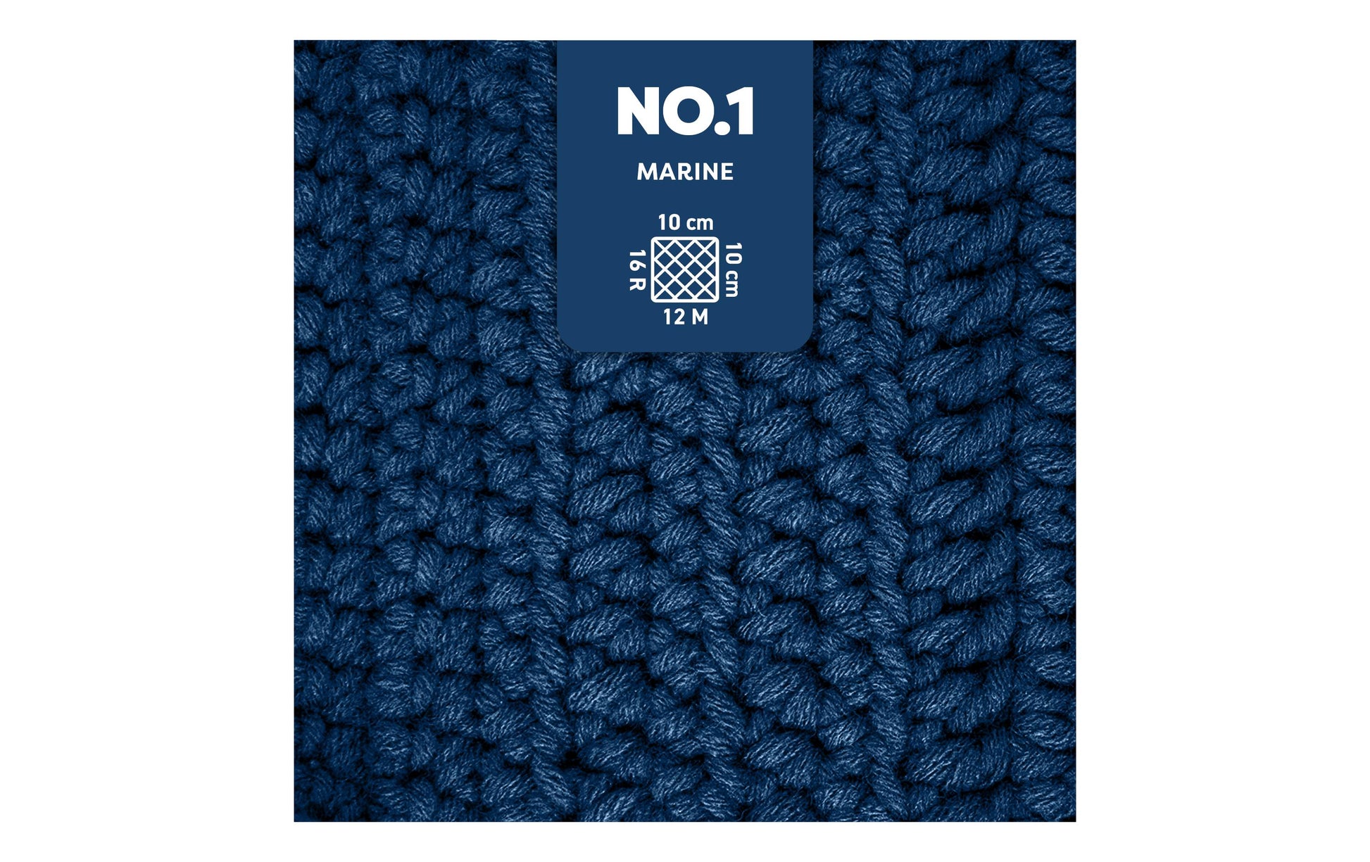 myBoshi Nr.1 Wolle Marineblau – 50 g, 55 m, Nadel 7 mm, 70% Polyacryl/30% Merinowolle, 1 Stk.