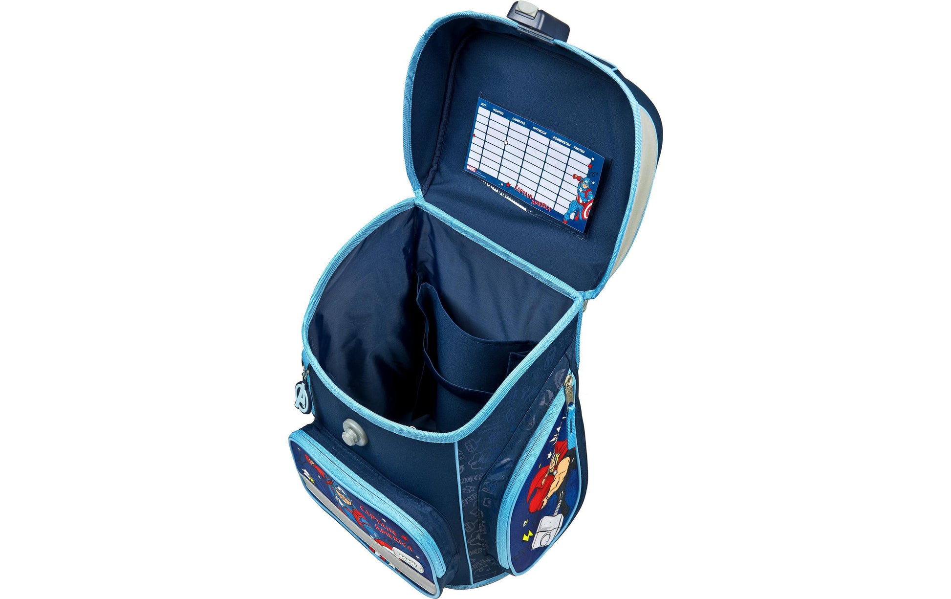 Scooli Schulrucksack-Set 5-teilig, Avengers, 18 l