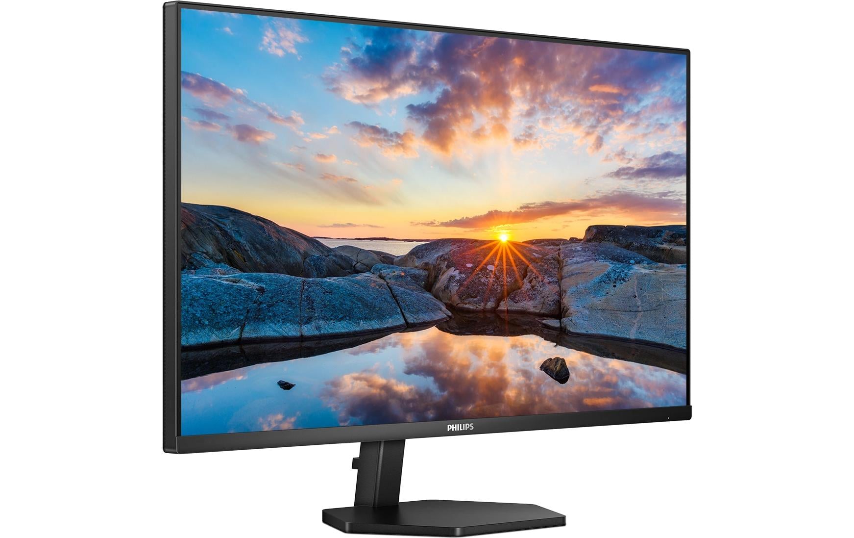 Philips 32E1N3100LA/00 – Monitor, 31,5", VA, 75 Hz, 300 cd/m², Adaptive Sync, VESA 100 × 100, Schwarz