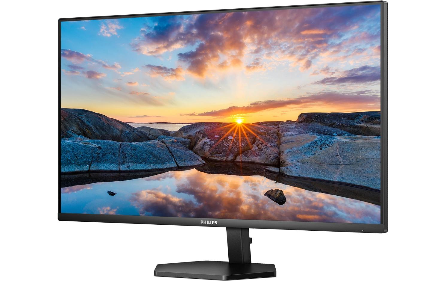 Philips 32E1N3100LA/00 – Monitor, 31,5", VA, 75 Hz, 300 cd/m², Adaptive Sync, VESA 100 × 100, Schwarz