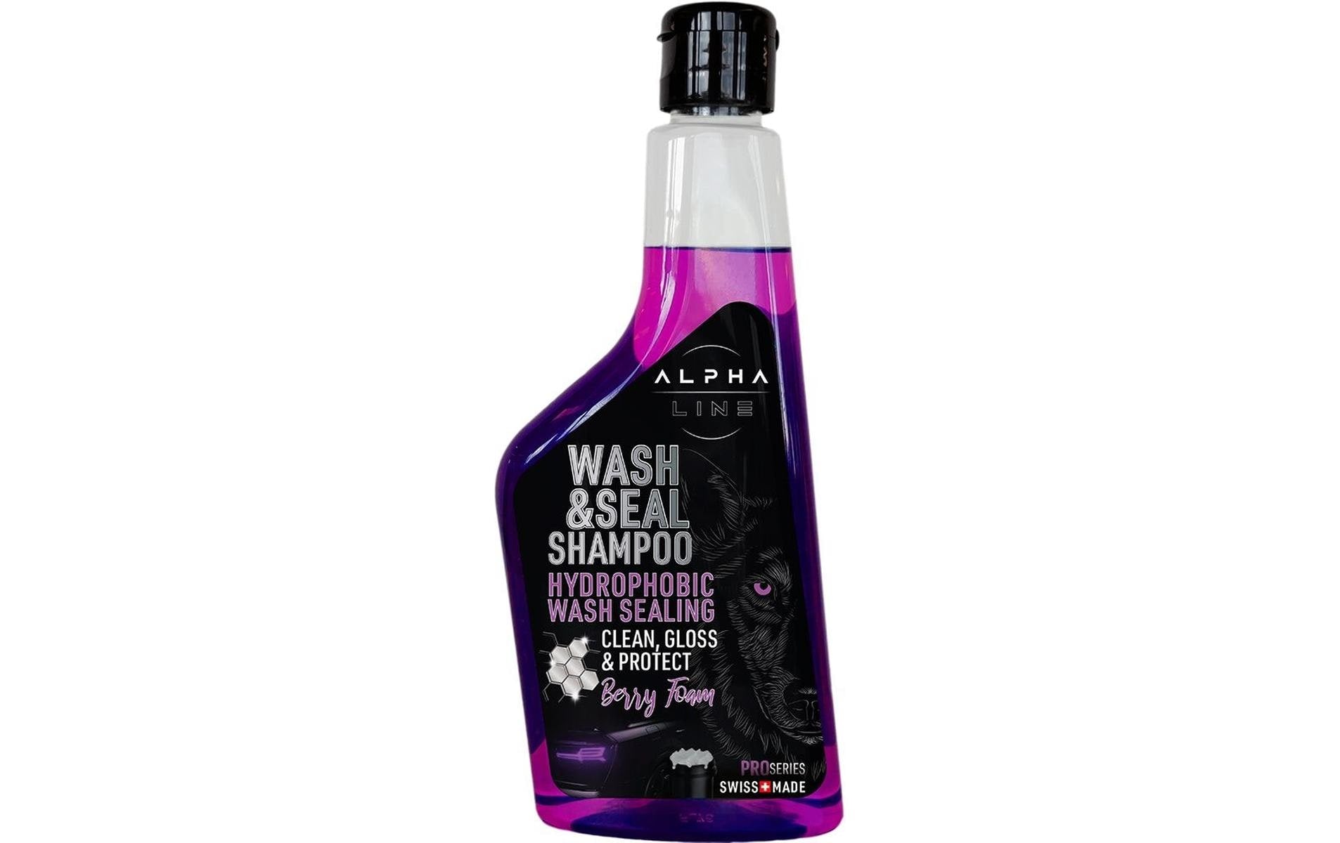 Alpha Line Wash&Seal Autoshampoo – für Auto – Spray – Beere – 500 ml