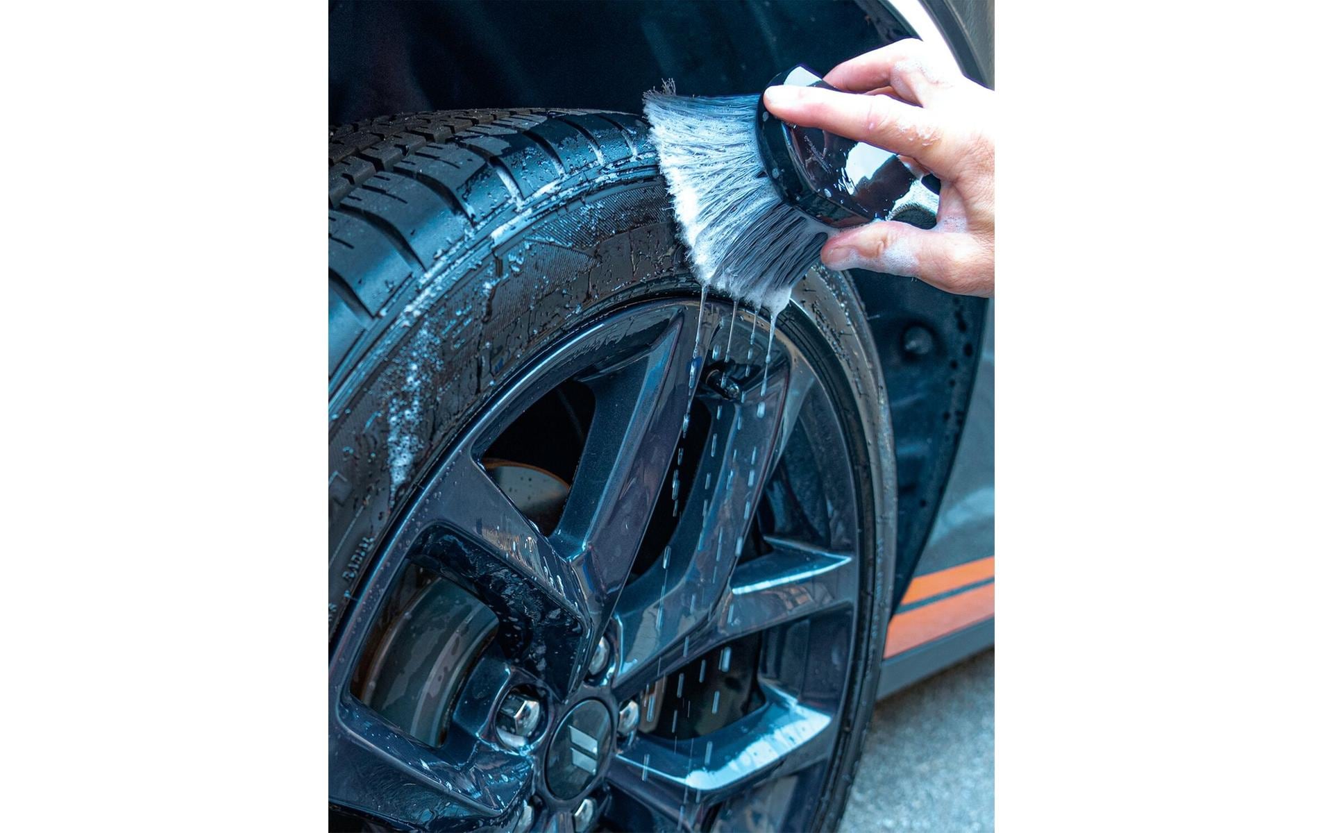 Alpha Line Scheuerbürste – schwarz, für Auto