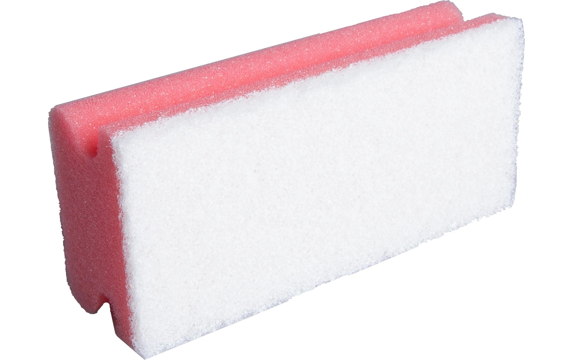 Edi Baur Scheuerschwamm – Kunststoff, für Pfannen, 15,3 × 6,9 × 4,2 cm, weiss, 10 Stk.