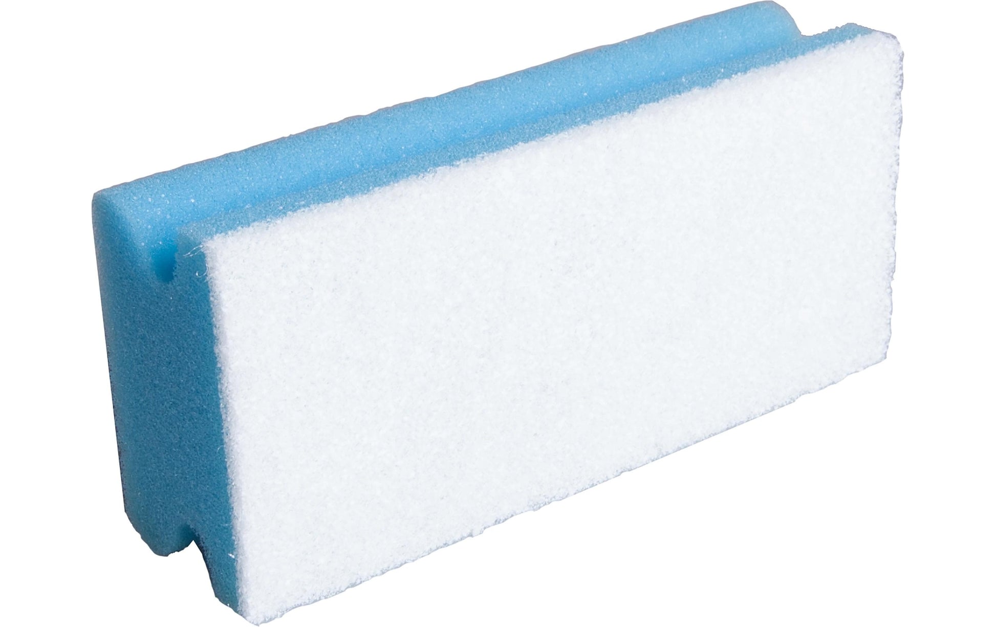Edi Baur Padschwamm BASIC – Kunststoff, für Edelstahl, 15,3 × 6,9 × 4,2 cm, blau, 10 Stk.