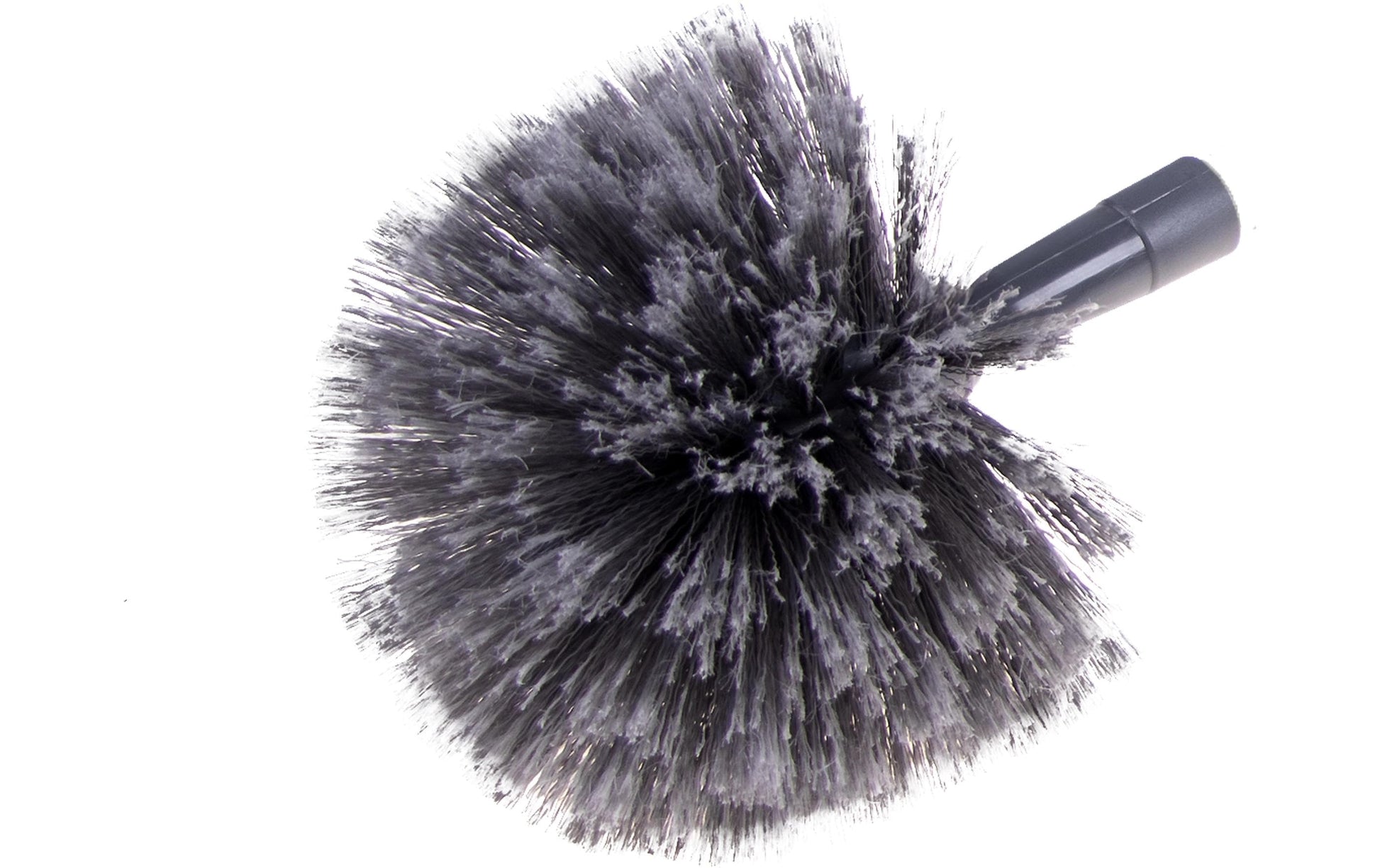 Edi Baur Staubwedel Kugelform – Kunststoff, Grau, Teleskopstiel 106 cm