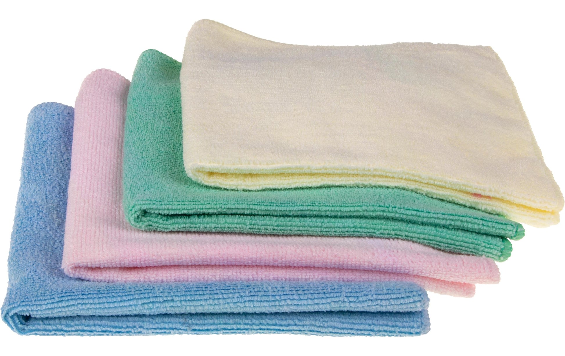 Edi Baur Mikrofasertuch – Grün, 40 × 40 cm, Polyester, 5er-Set