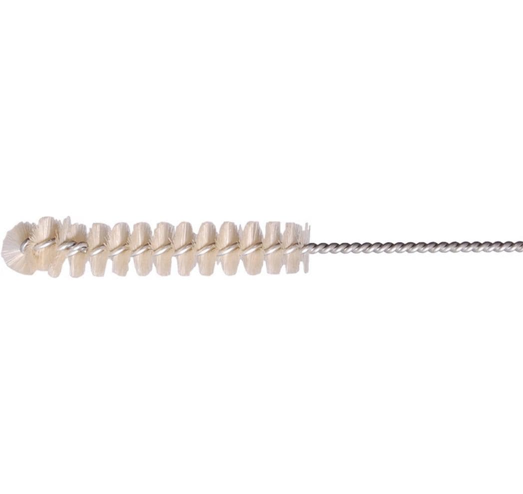 Edi Baur Fugen-/Detailbürste – 4-teilig, Ø 6/9/14/20 mm, 34 cm, Schweineborsten, Metall, Natur