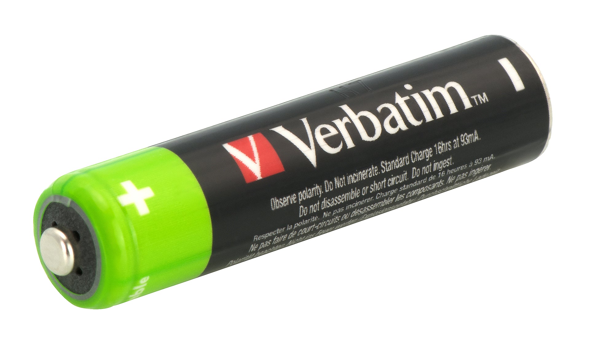 Verbatim AAA Akkus – NiMH, 950 mAh, 1,2 V – 4 Stk.