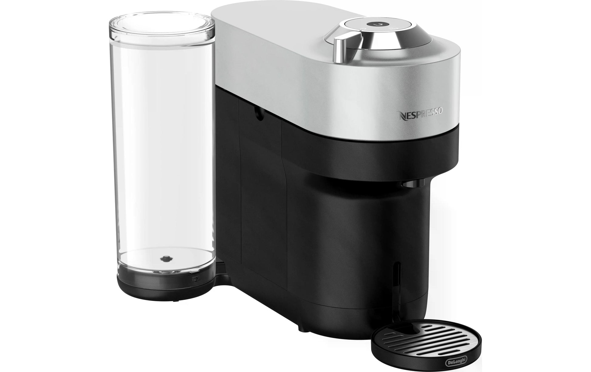 De’Longhi Vertuo Pop+ ENV95.S Kapselmaschine – für Nespresso-Kapseln, 1,1 l, Silber