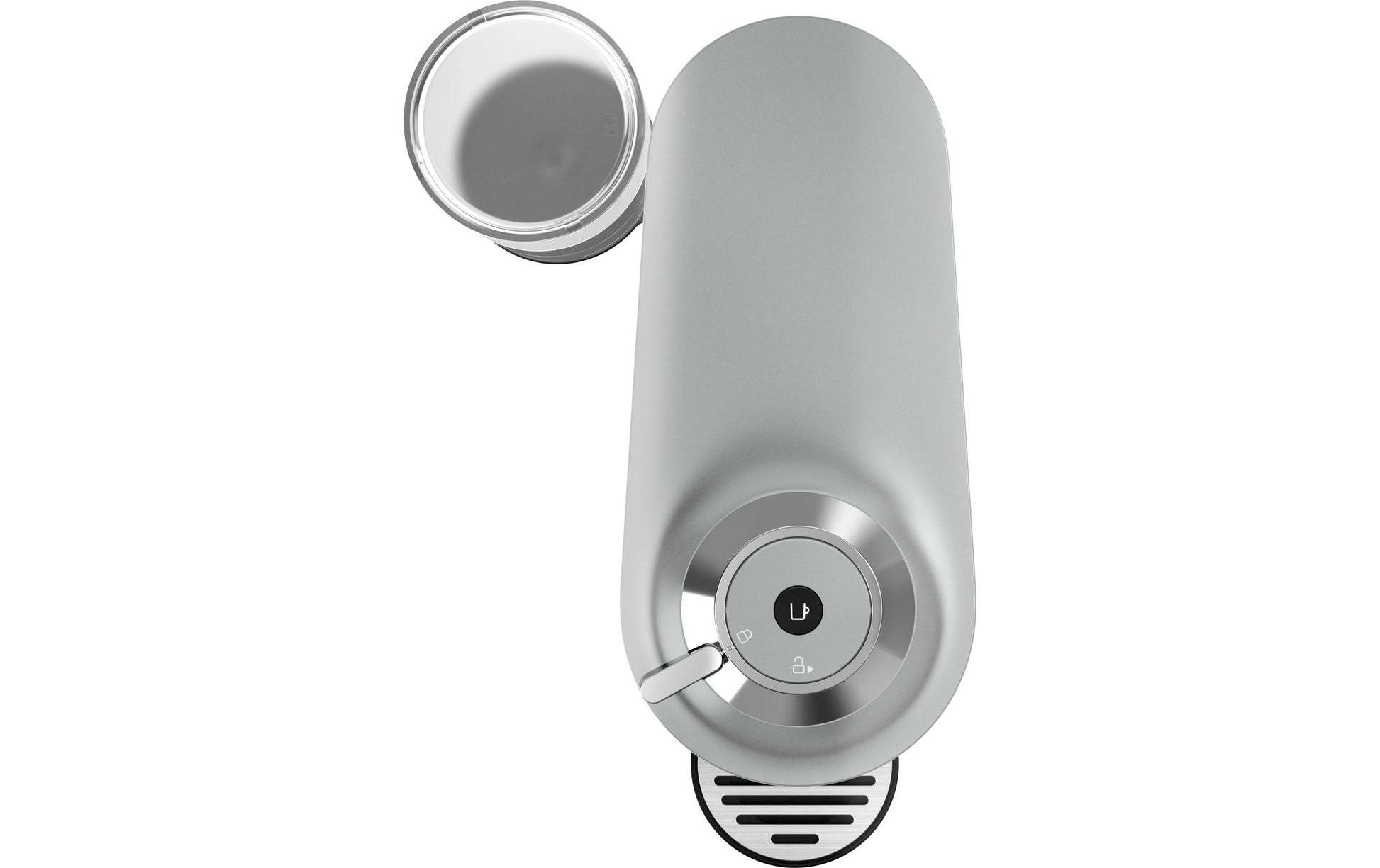 De’Longhi Vertuo Pop+ ENV95.S Kapselmaschine – für Nespresso-Kapseln, 1,1 l, Silber