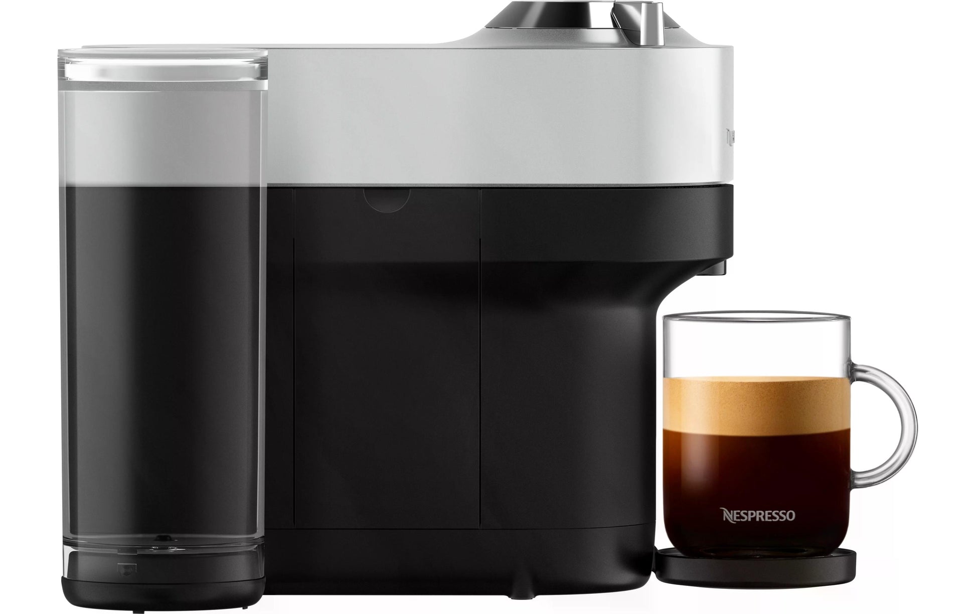 De’Longhi Vertuo Pop+ ENV95.S Kapselmaschine – für Nespresso-Kapseln, 1,1 l, Silber