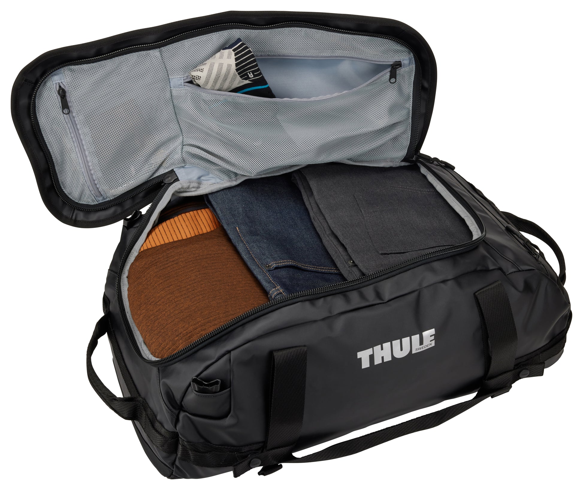 Thule Sporttasche Chasm – 40 l, wasserfest, Polyester, schwarz