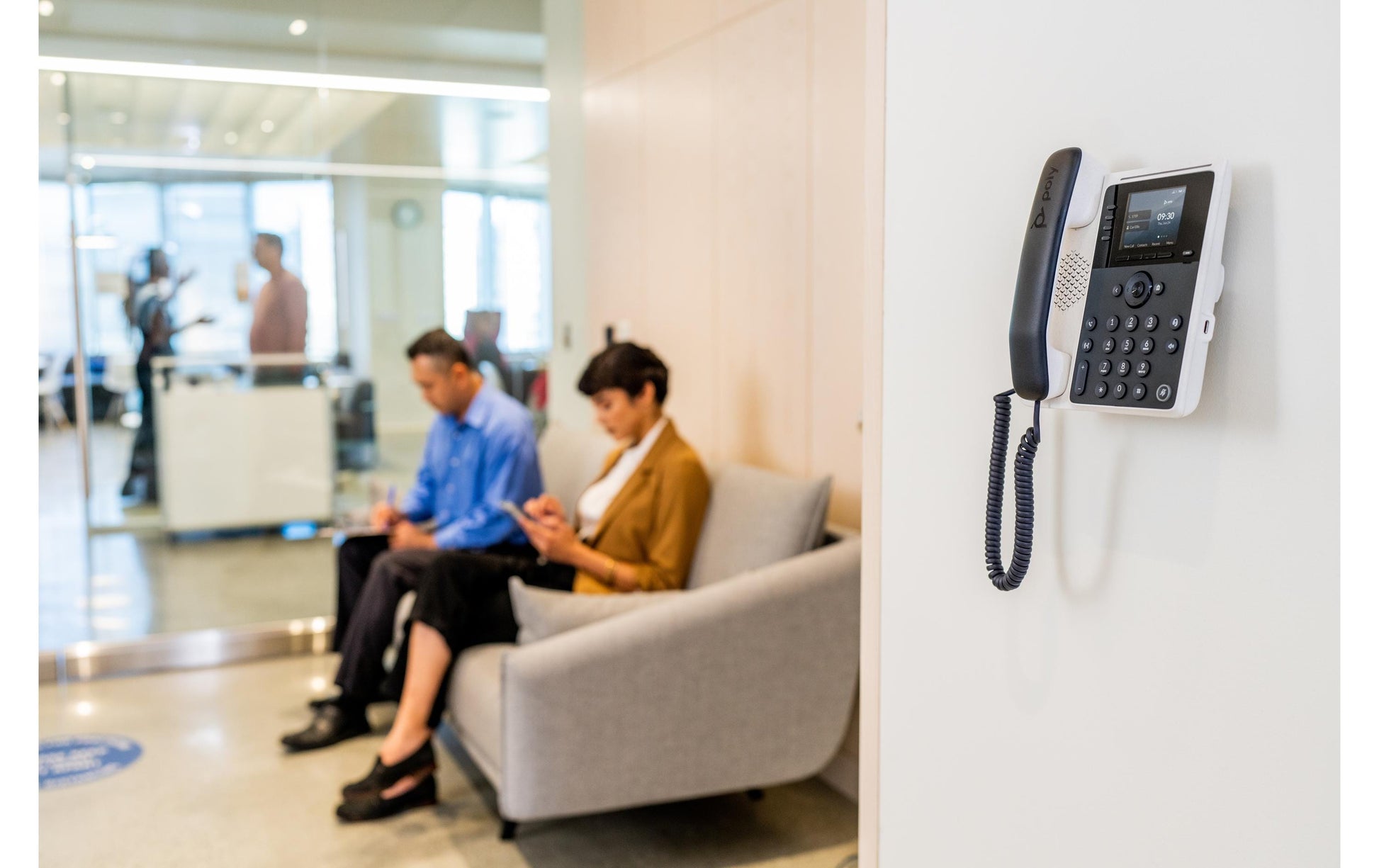 Poly Edge E100 – IP-Telefon, PoE