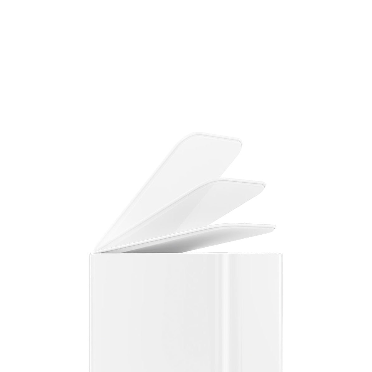 simplehuman Papierkorb – 5 l – Edelstahl – B × H × T 157 × 310 × 320 mm