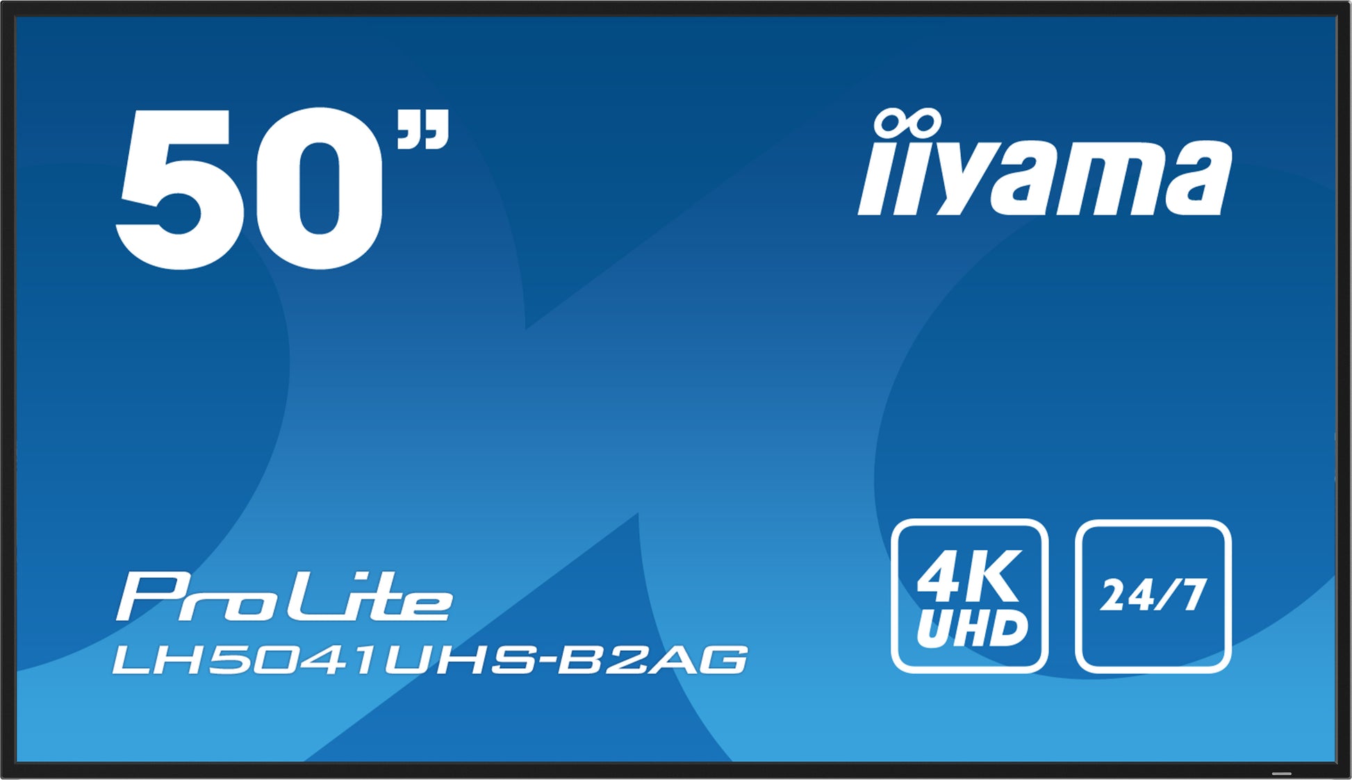 iiyama ProLite – Signage-Display, 50", 3840 × 1600, 500 cd/m², 24/7, VA