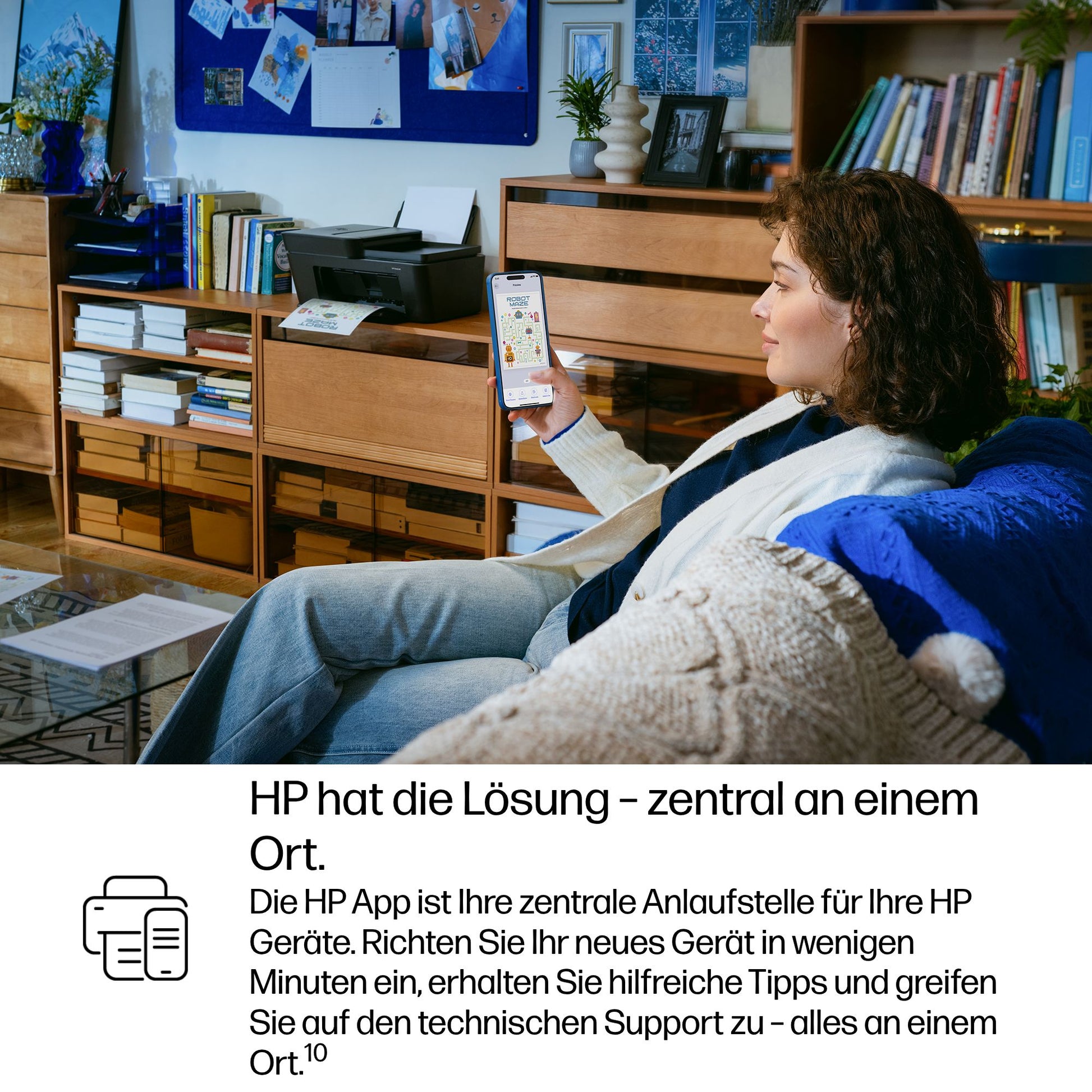 HP DeskJet 4330 – Farbtintenstrahl-Multifunktionsdrucker, A4, 3-in-1, Duplex, ADF, WLAN, AirPrint, Mopria