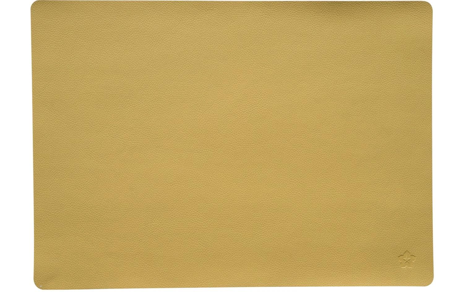 Pichler Tischset Jazz – Polyamid (PA), Senfgelb, 46 × 33 cm – 2er-Set