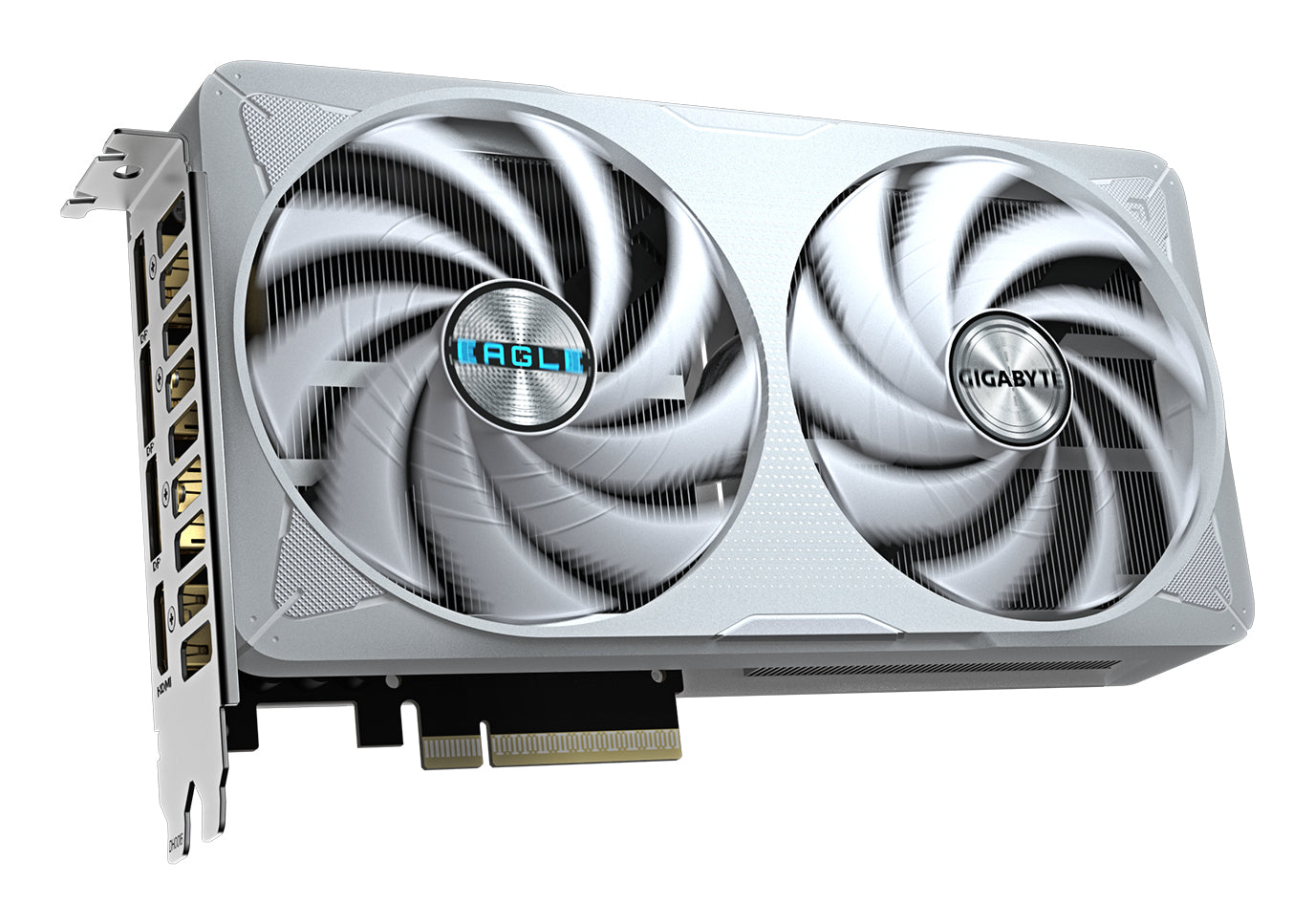 GIGABYTE GeForce RTX 5060 Ti EAGLE OC ICE 8G – PCIe Grafikkarte – 3×DP, 1×HDMI, PCIe 5.0 x8, 8 GB GDDR7, 135 W