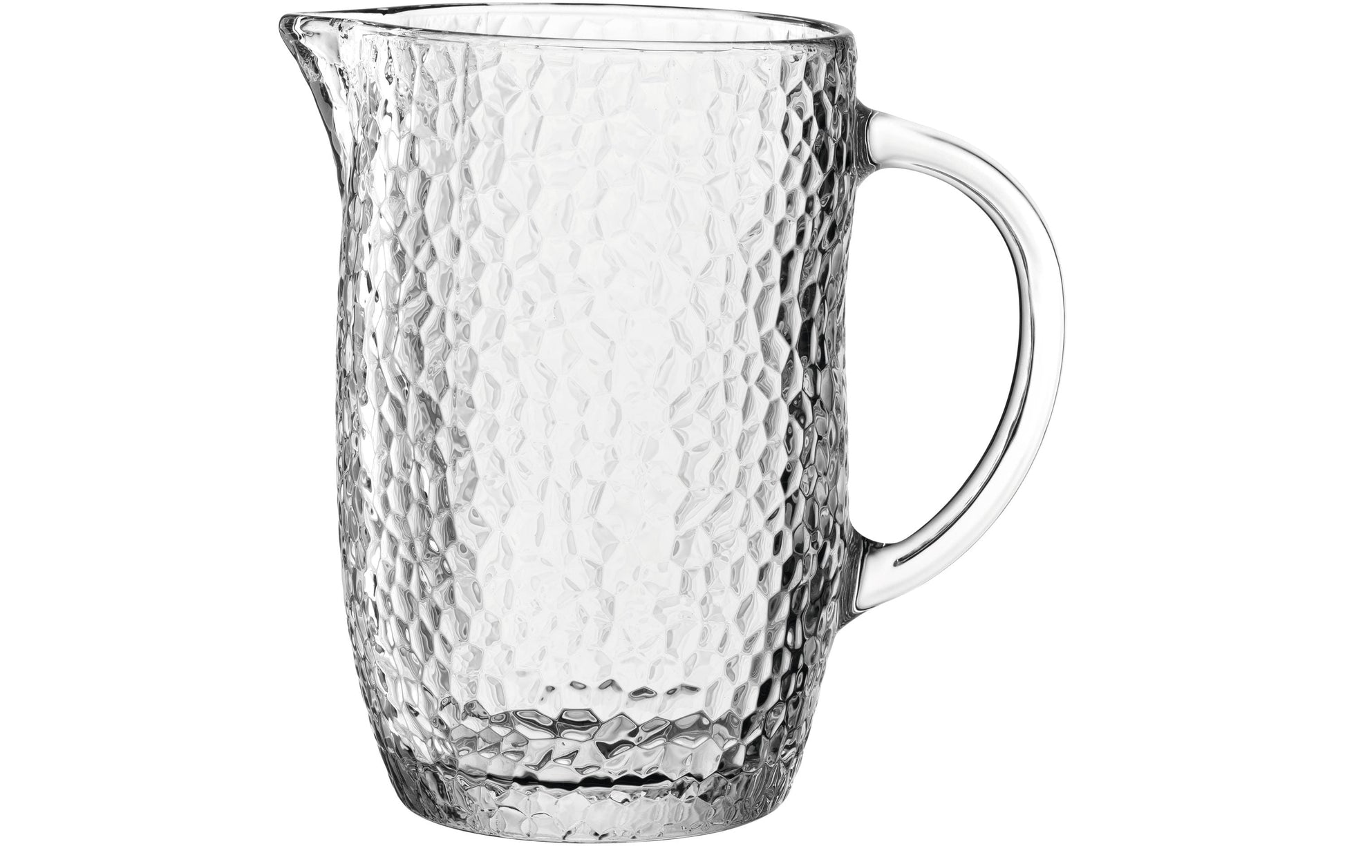 LEONARDO Matera Krug – 1 l, Glas, transparent, spülmaschinenfest