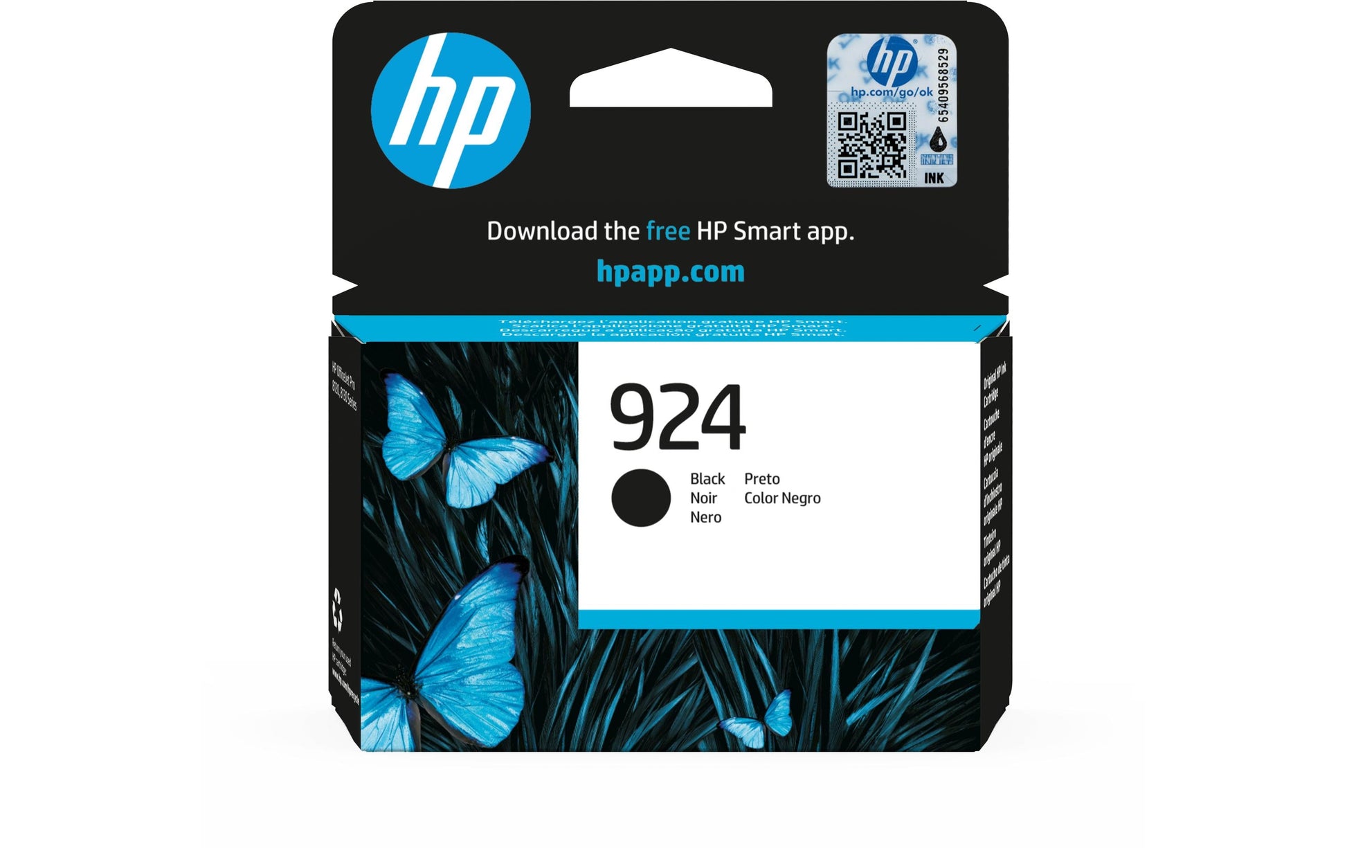 HP Tintenpatrone 924, cyan, original – für 924-Serie
