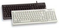 CHERRY G84-5200 – Tastatur, kabelgebunden (USB + PS/2), ES-Layout (ES), Fullsize (mit Ziffernblock), schwarz