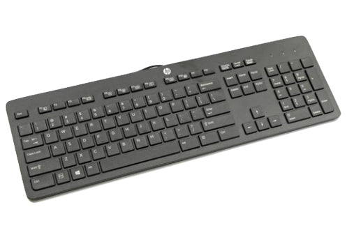 HP Business Slim – Tastatur – 100% – mechanisch – kabelgebunden (USB) – schwarz