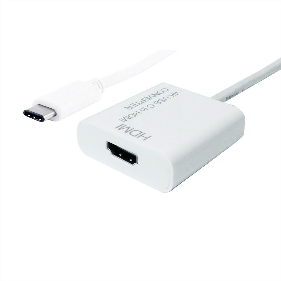 VALUE USB-C (Stecker) auf HDMI (Buchse) Adapter, USB 3.1, 4K@30 Hz, 10 cm, 12.99.320