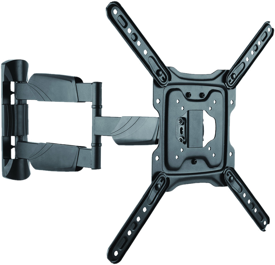 VALUE Wandhalterung – Vollbeweglich – bis 55" – VESA 200×200–400×400 – bis 35 kg, Schwarz