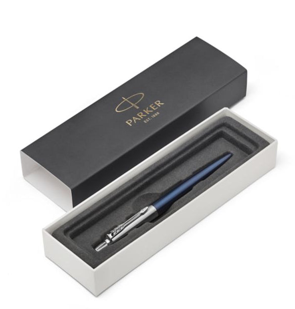 Parker Kugelschreiber – Royalblau, Edelstahl
