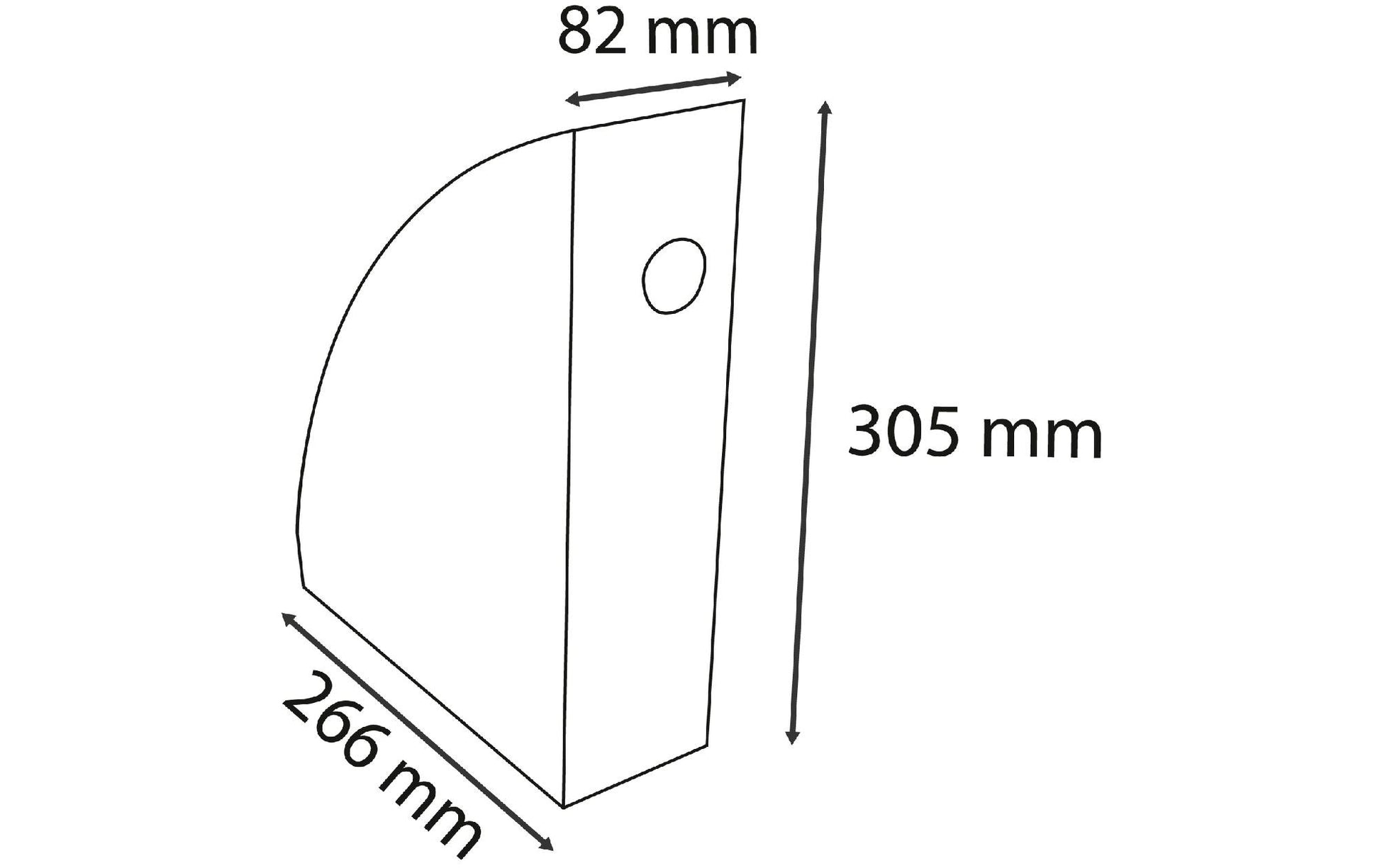 Exacompta Stehsammler – für A4+, blau, Kunststoff, B 266 × H 305 × T 82 mm