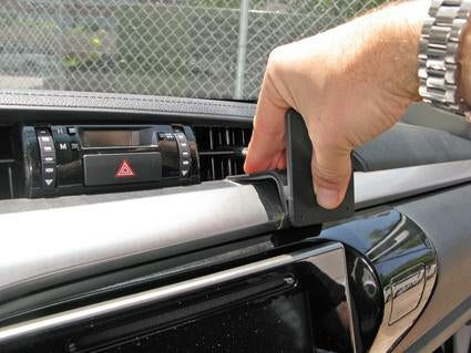 Brodit Auto-Halterung, Lüftung – Universal – Schwarz, ABS