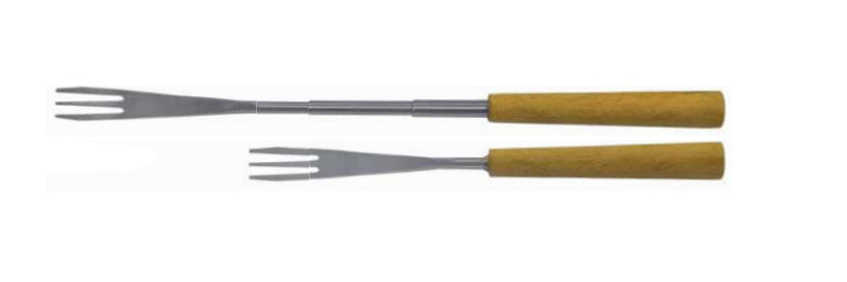 Heidi Cheese Line Fonduegabeln – 2er-Set, 19,5–35 cm, Edelstahl, spülmaschinenfest