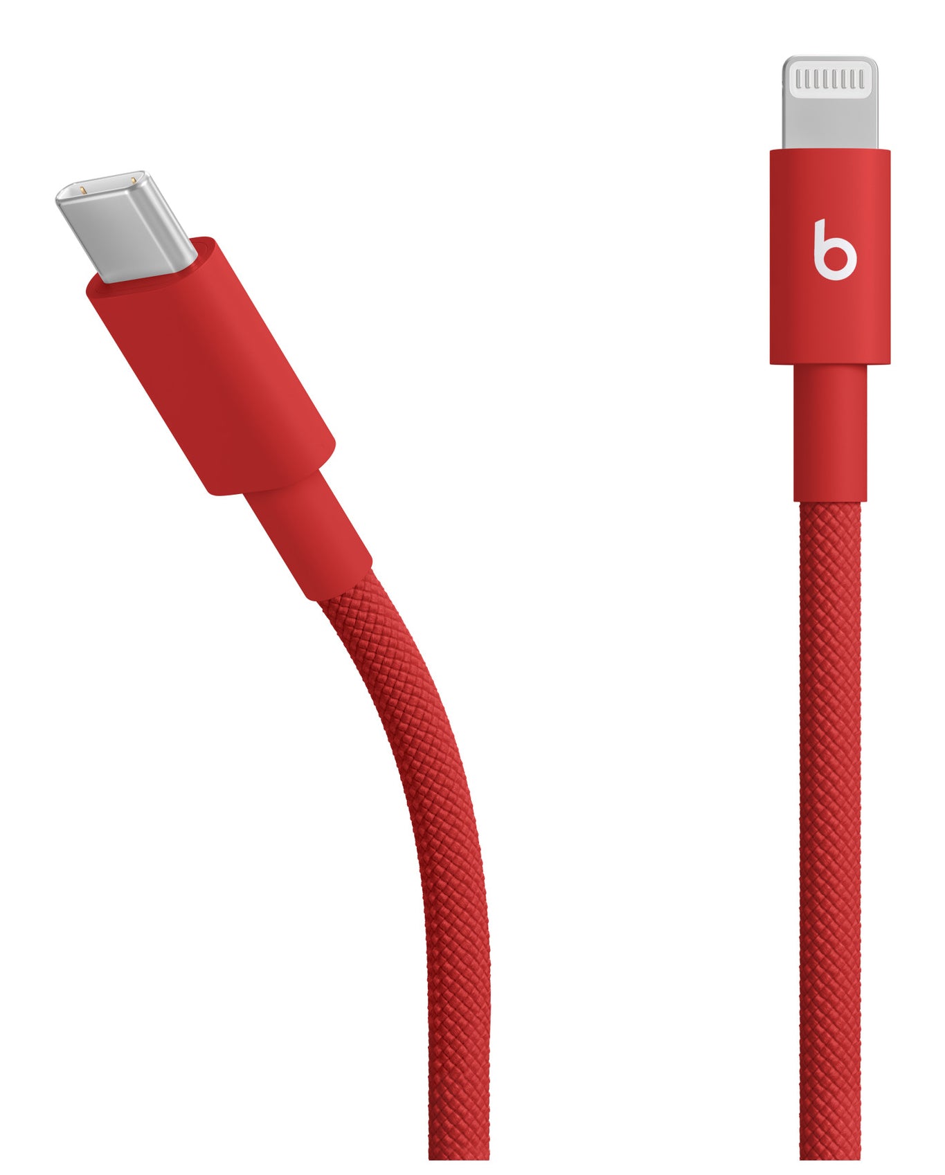 Apple Kabel – Lightning auf USB‑C 1,5 m, geflochten, rot – für iPhone/iPad