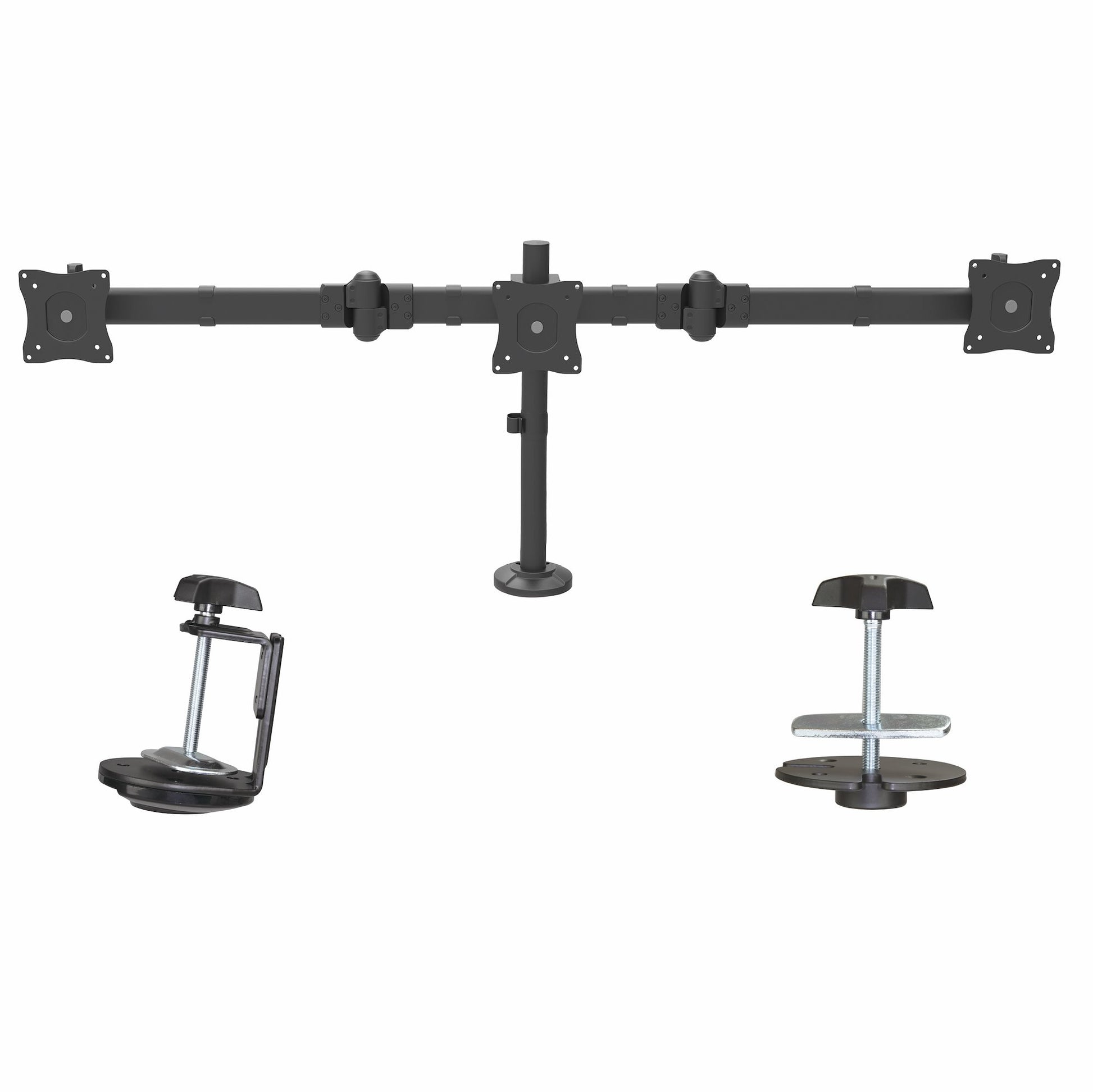 StarTech.com Monitorarm Tischhalterung – Klemme/Durchführung – 3 Monitore – 13–24" – VESA 75×75/100×100 mm